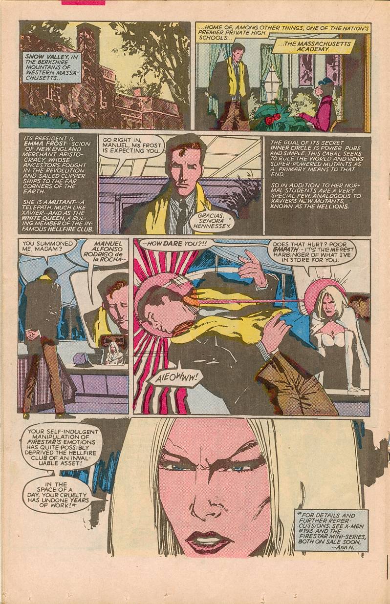 The New Mutants Issue #26 #33 - English 12