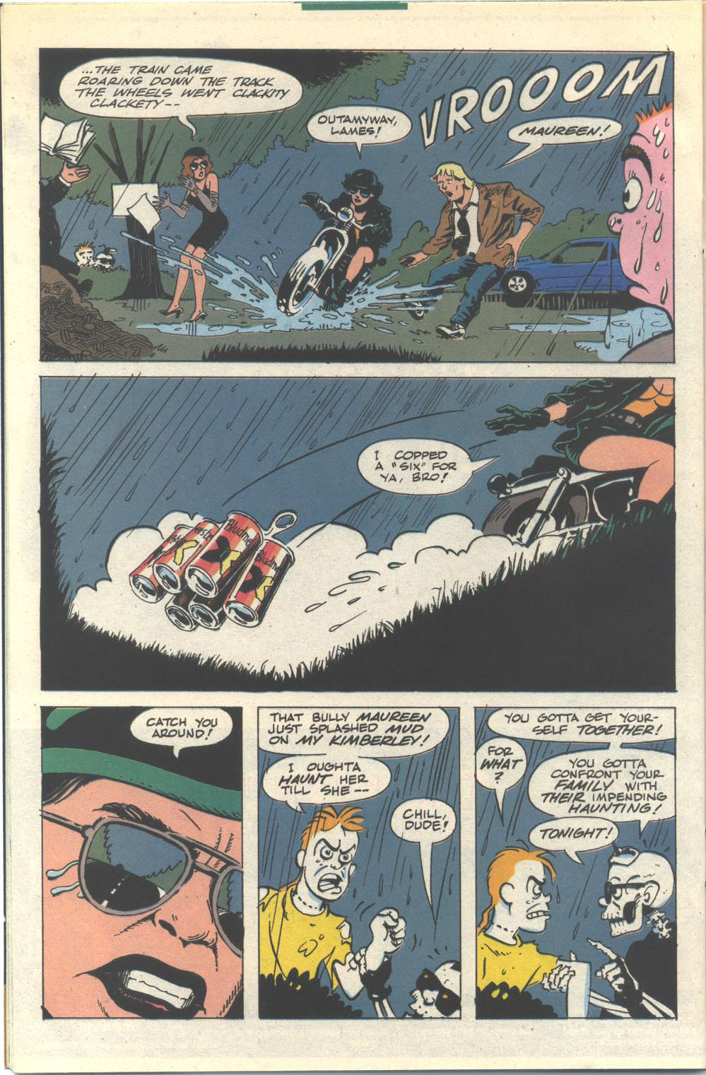 Read online Mort The Dead Teenager comic -  Issue #1 - 18