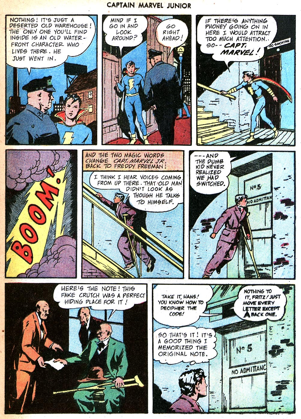 Read online Captain Marvel, Jr. comic -  Issue #36 - 18