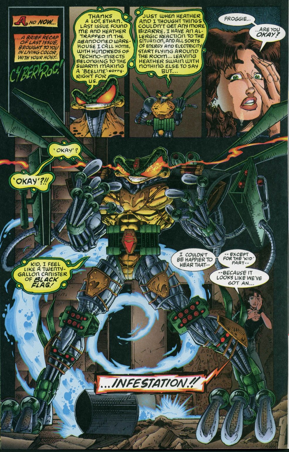 Read online Cyberfrog: Reservoir Frog comic -  Issue #2 - 6