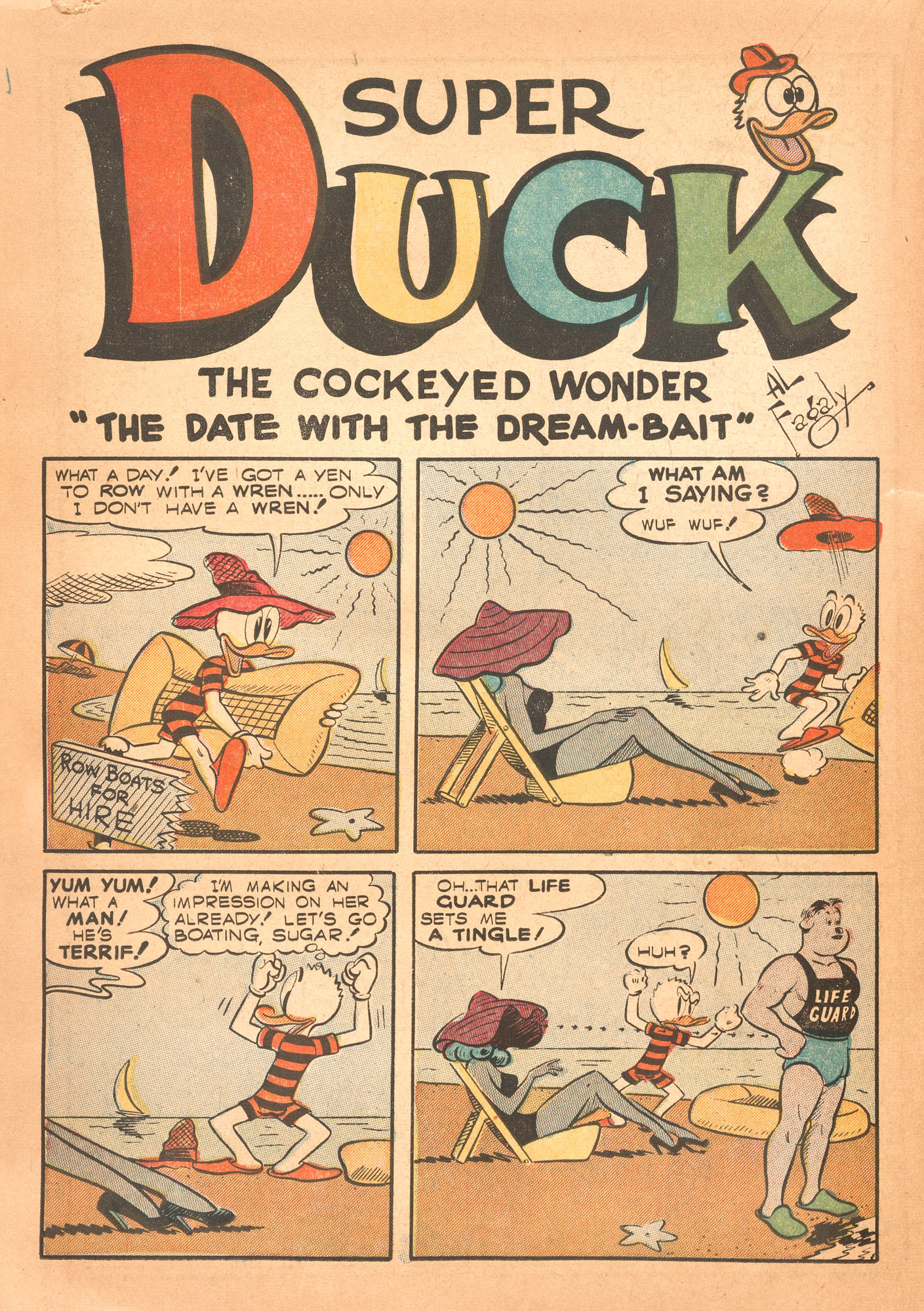 Read online Super Duck Comics comic -  Issue #23 - 30
