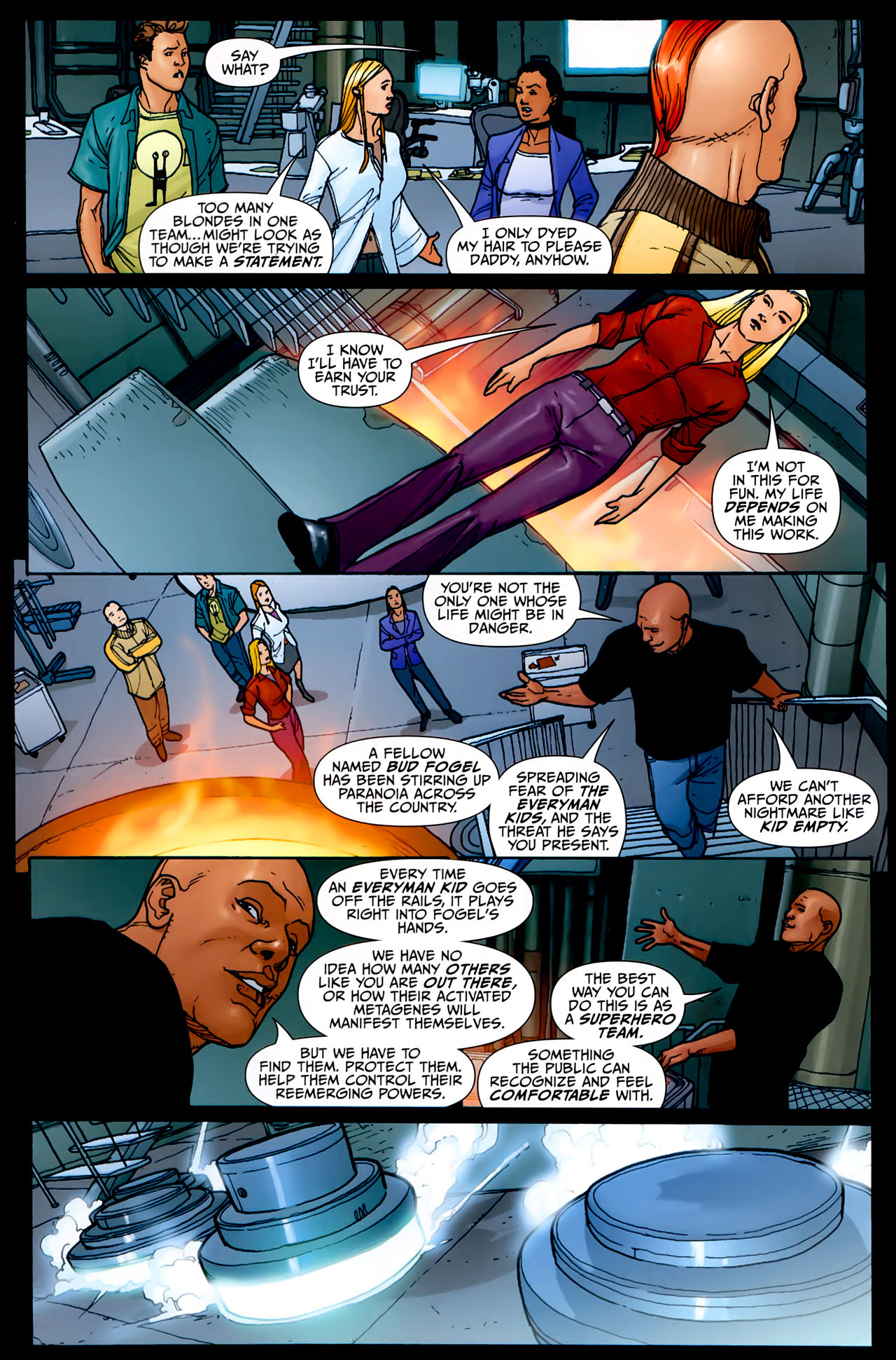 Read online Infinity Inc. (2007) comic -  Issue #8 - 11