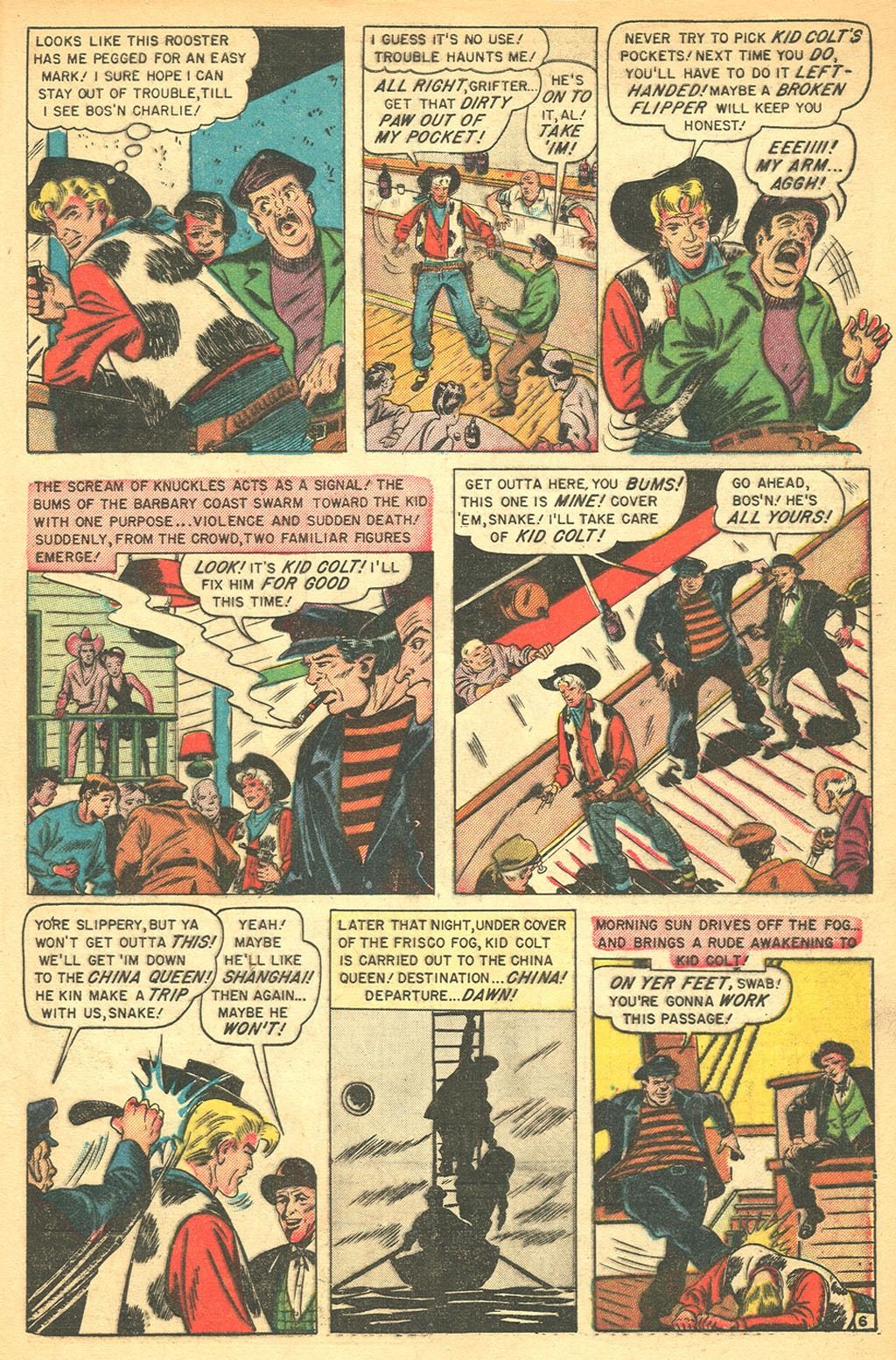 Read online Kid Colt Outlaw comic -  Issue #3 - 46