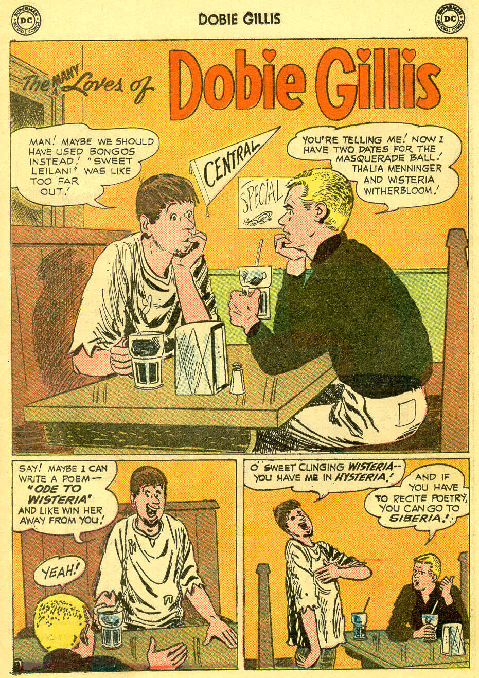 Read online Many Loves of Dobie Gillis comic -  Issue #4 - 13