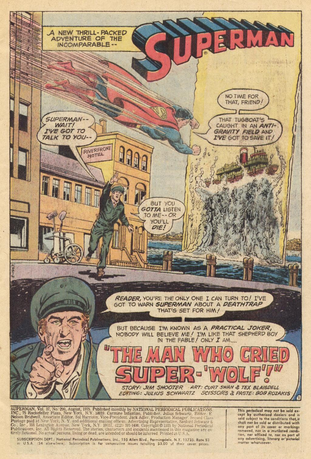 Superman (1939) issue 290 - Page 2