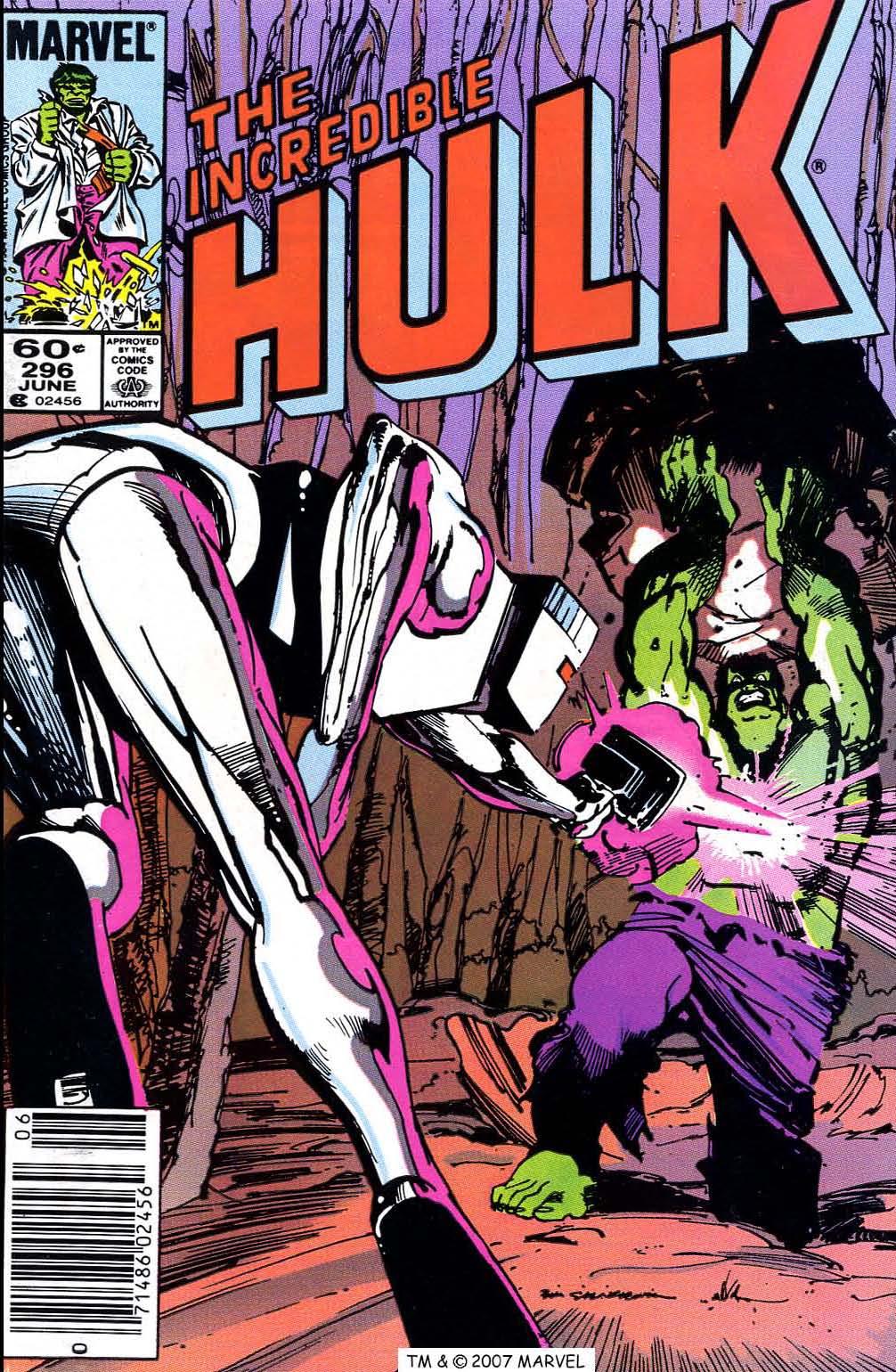 Read online The Incredible Hulk (1968) comic -  Issue #296 - 1