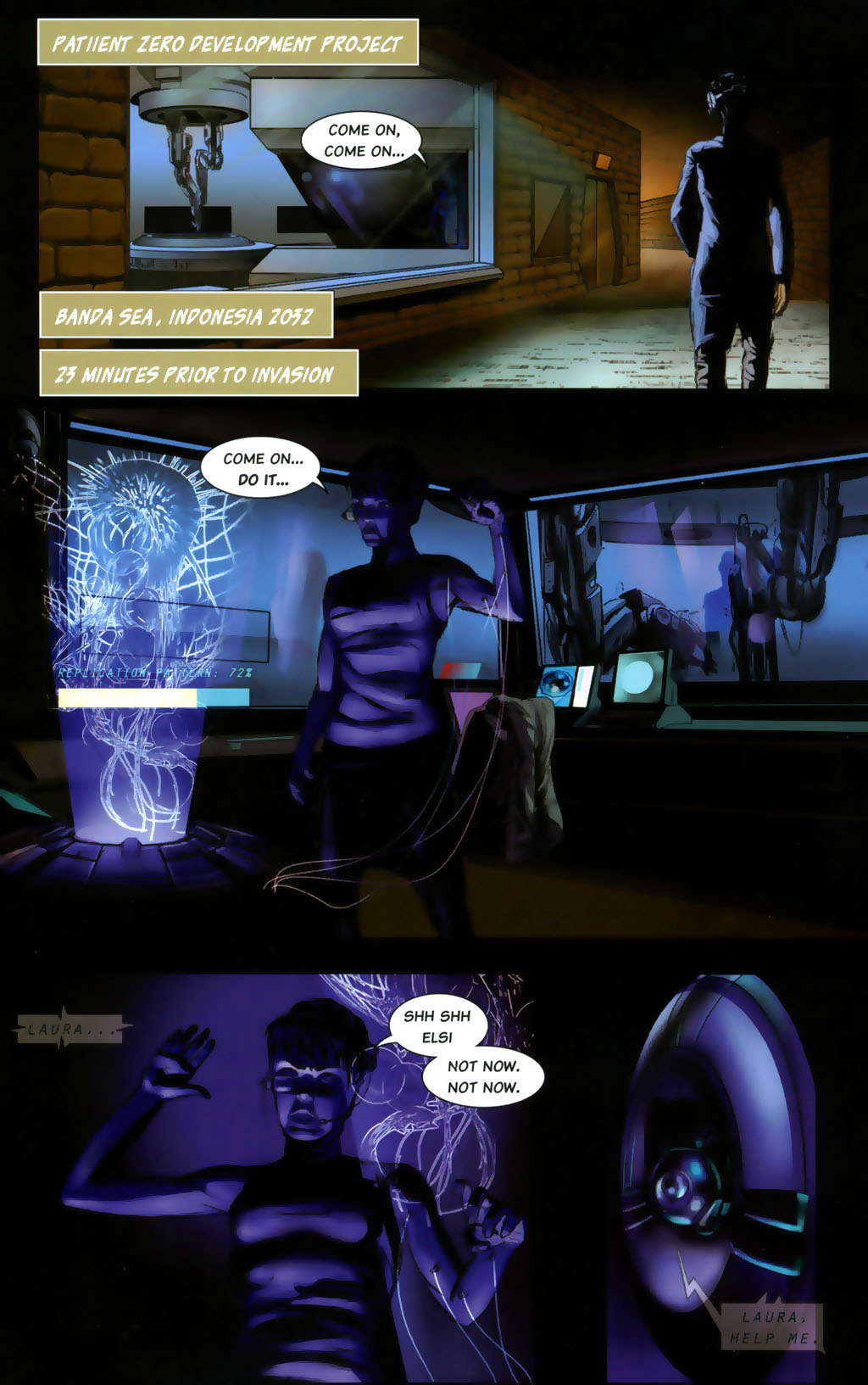 Read online Patient Zero comic -  Issue #2 - 3