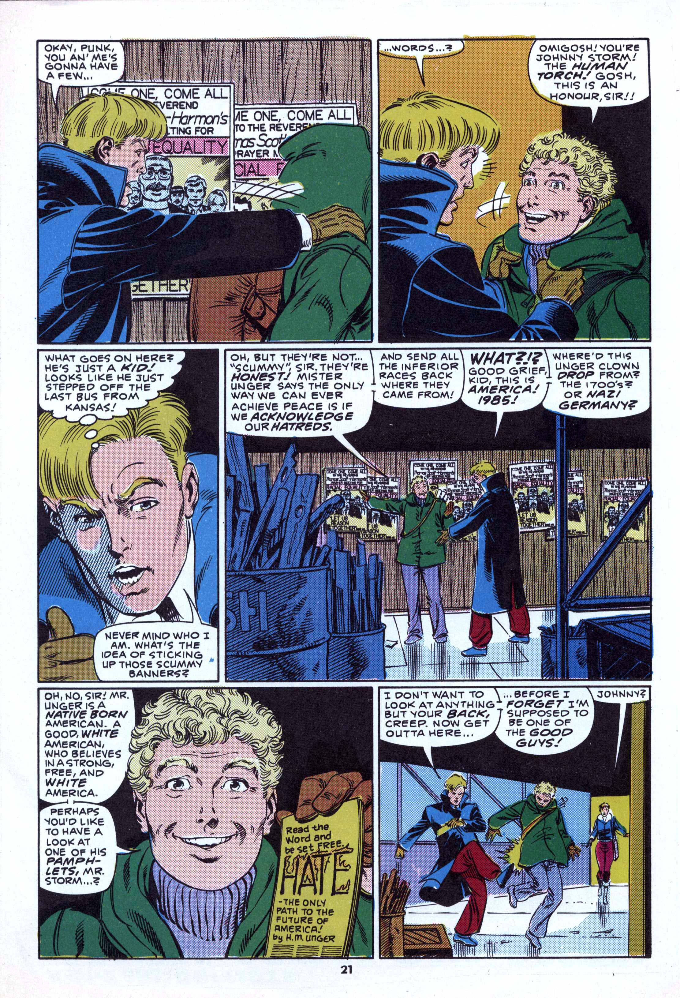 Read online Secret Wars (1985) comic -  Issue #36 - 21