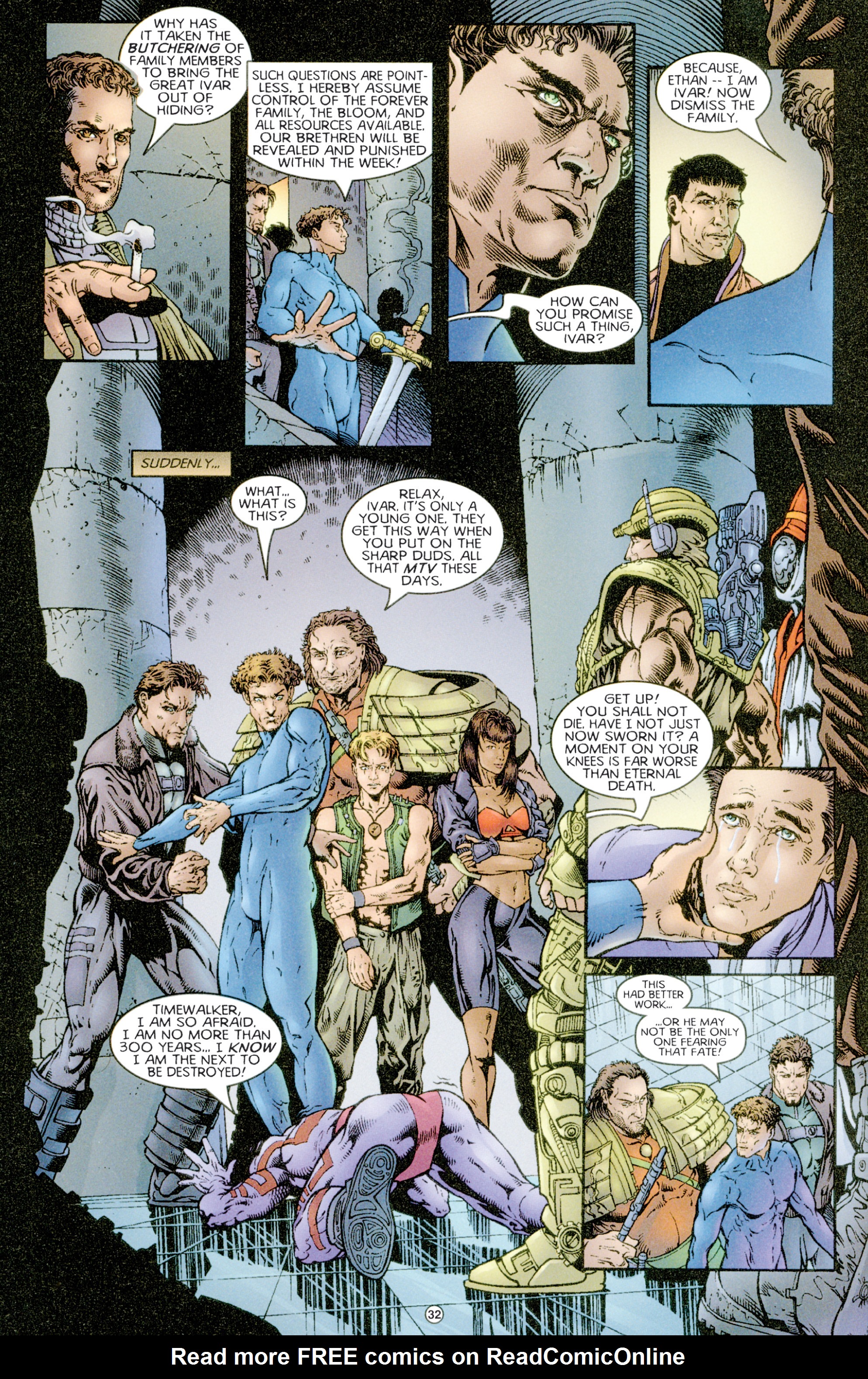 Read online Eternal Warriors comic -  Issue # Issue Time & Treachery - 31