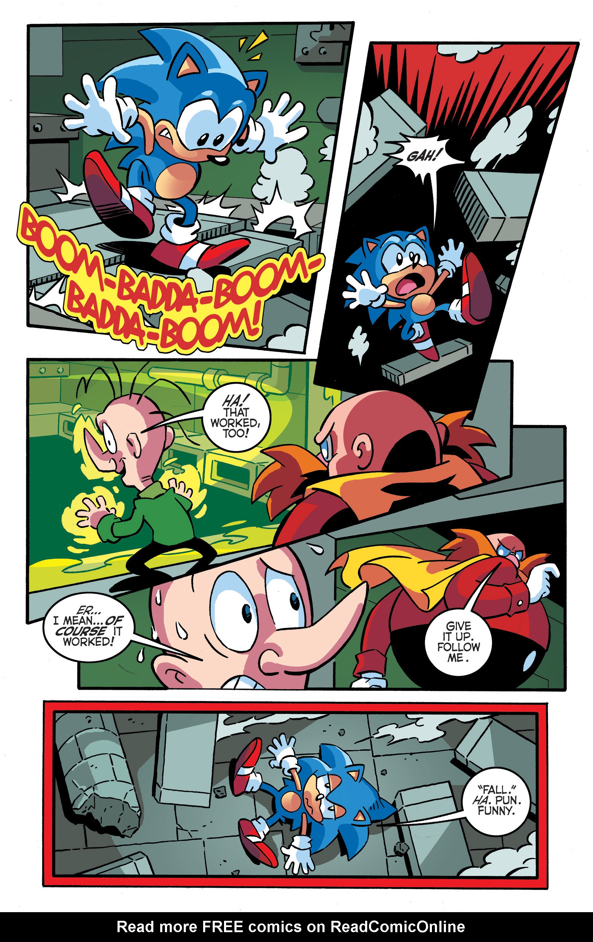 Read online Sonic The Hedgehog comic -  Issue #288 - 6