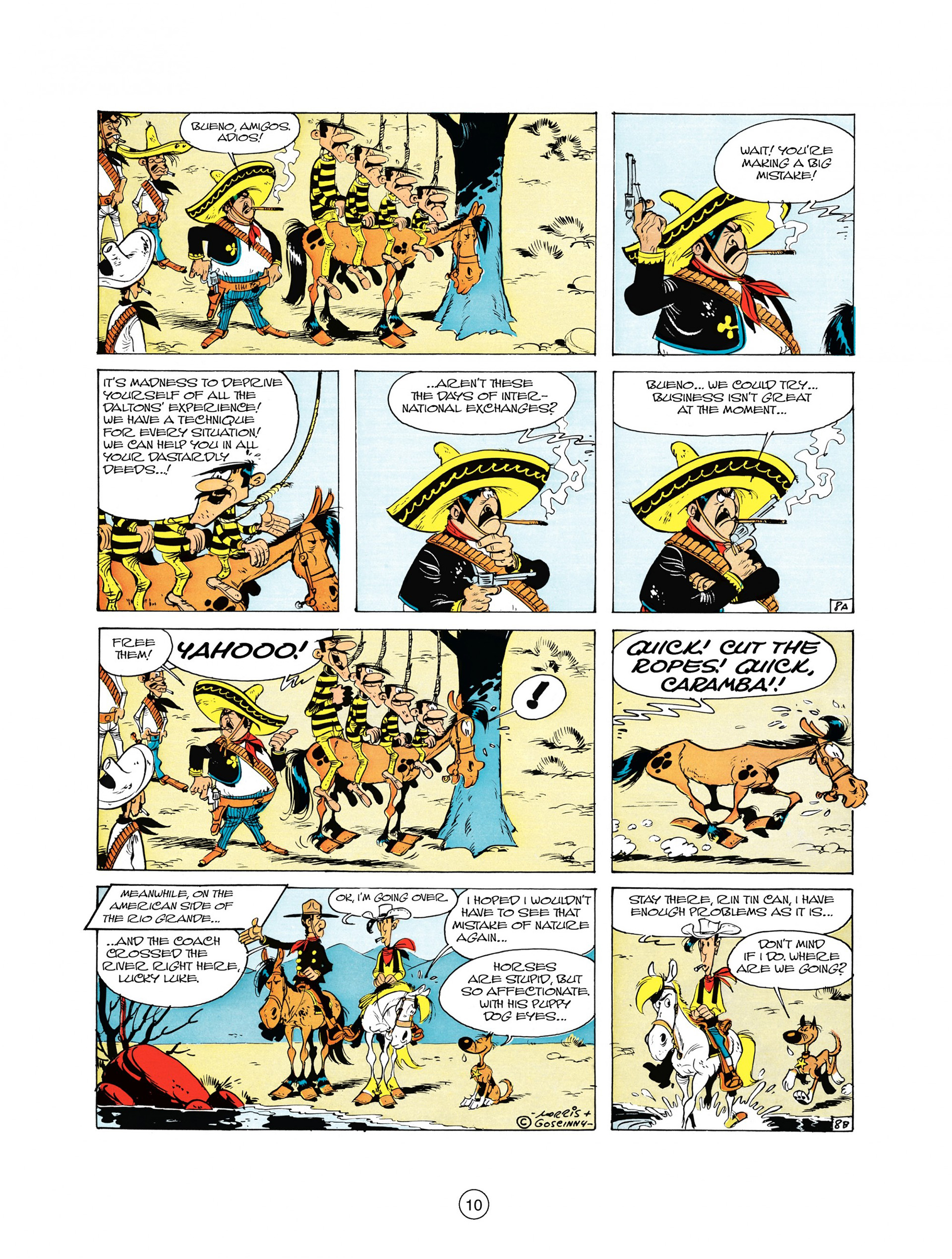 Read online A Lucky Luke Adventure comic -  Issue #10 - 10