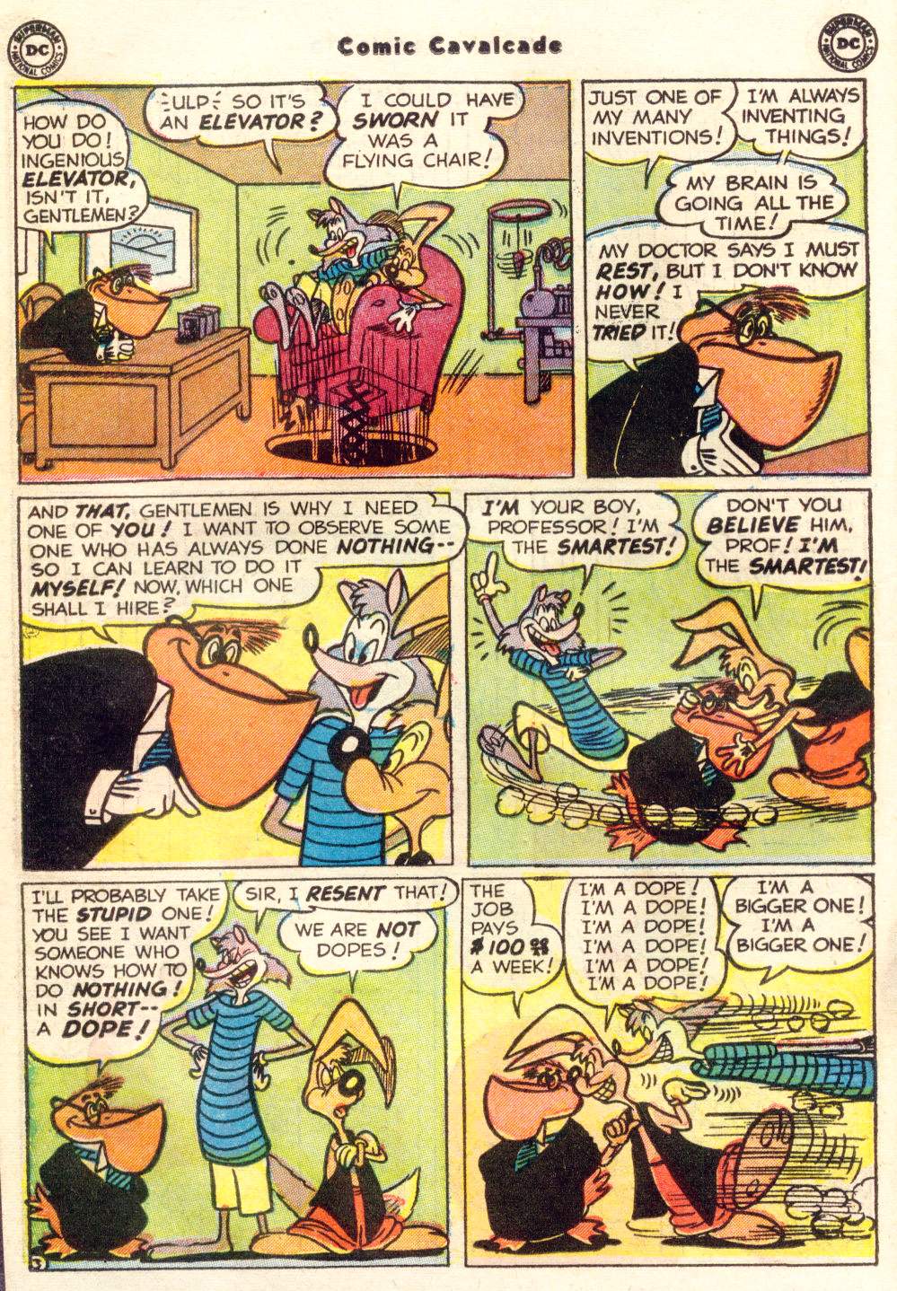 Read online Comic Cavalcade comic -  Issue #45 - 30