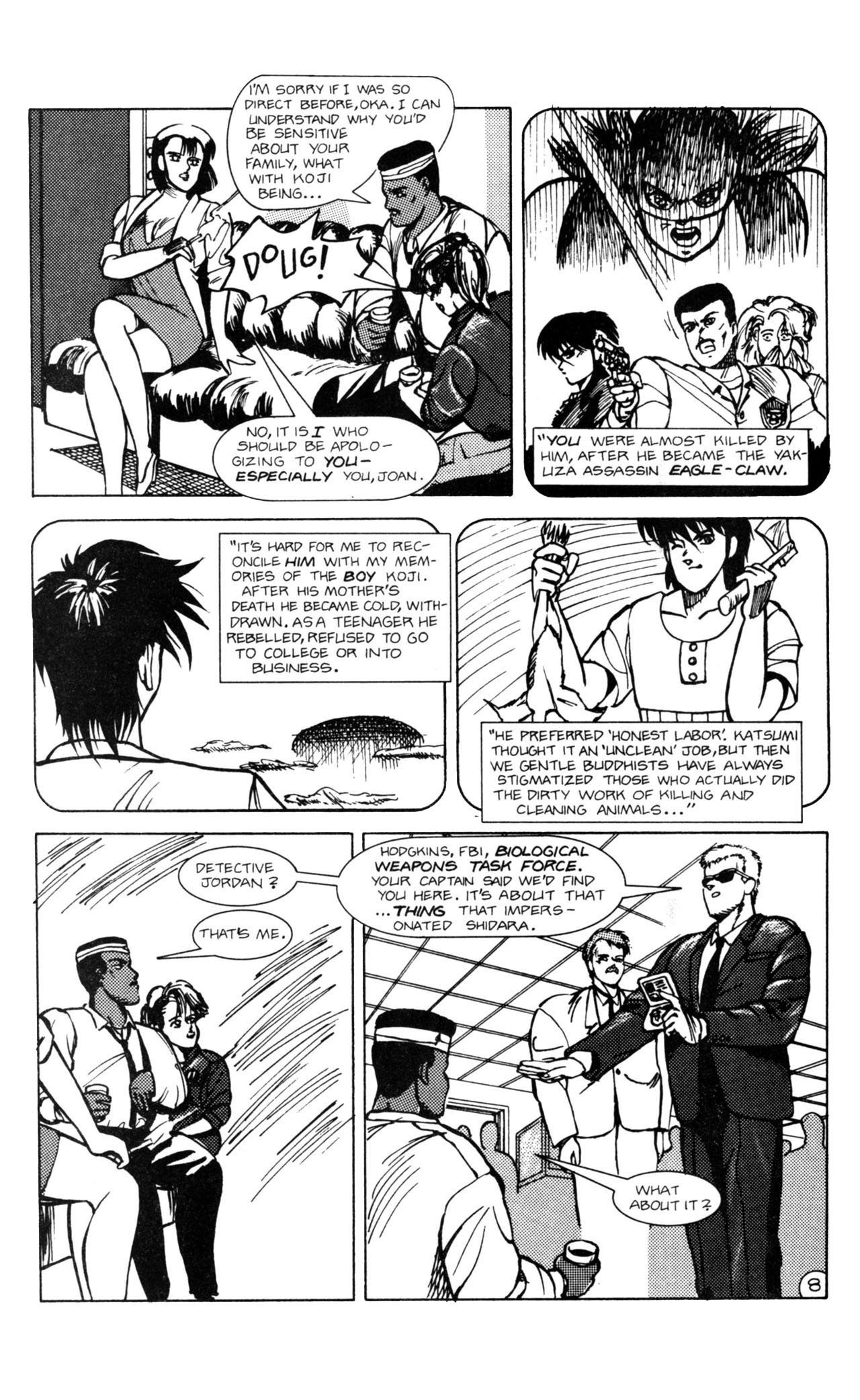 Read online Shuriken (1991) comic -  Issue #2 - 10