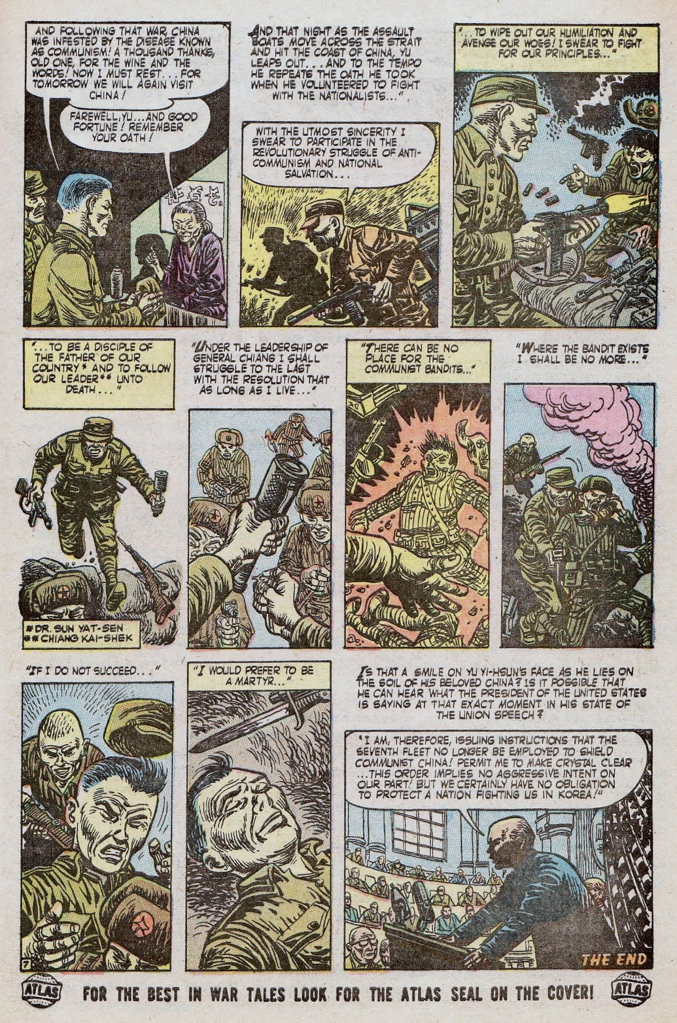 Read online War Comics comic -  Issue #21 - 9