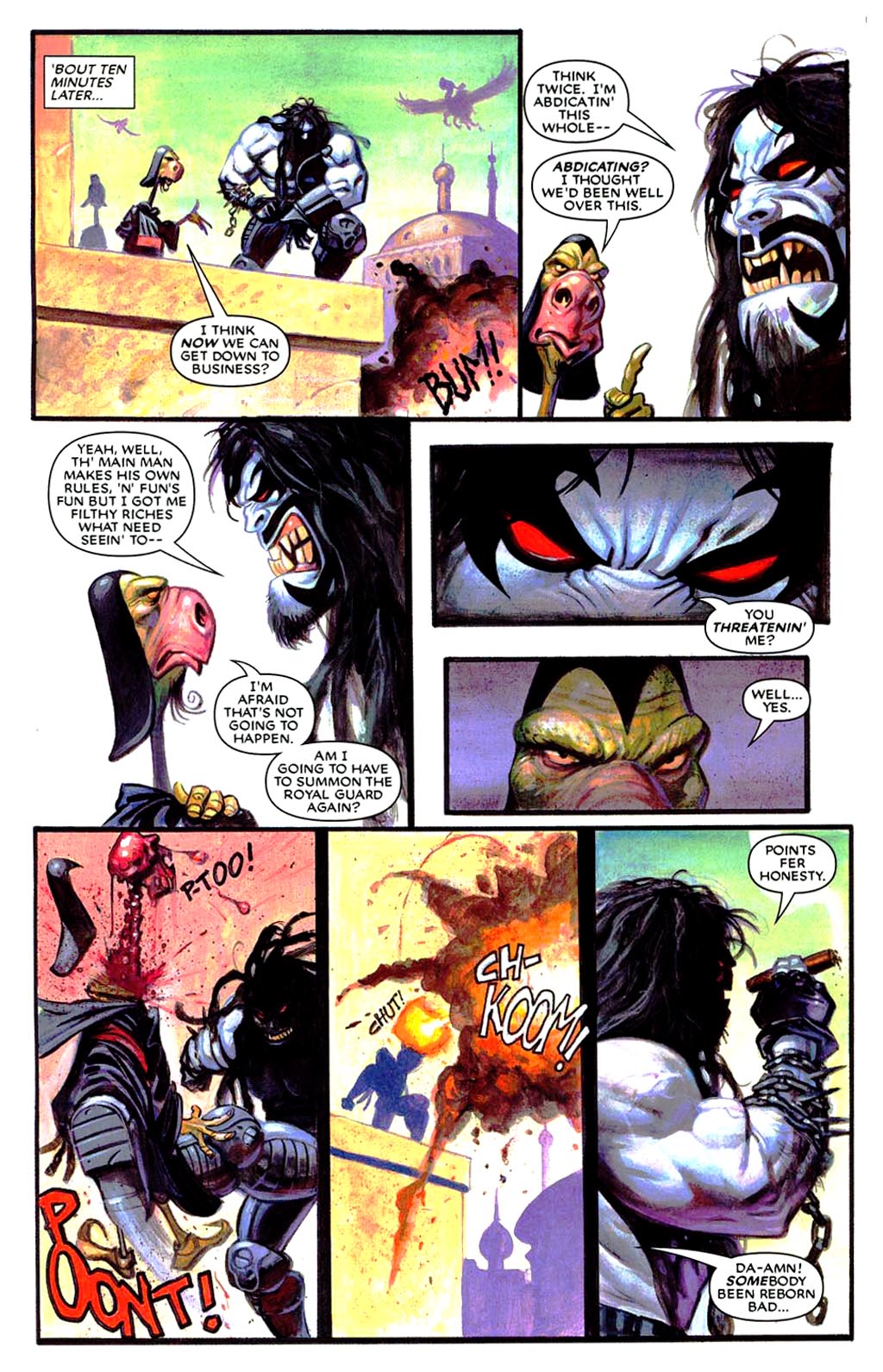 Read online Lobo: Unbound comic -  Issue #5 - 7