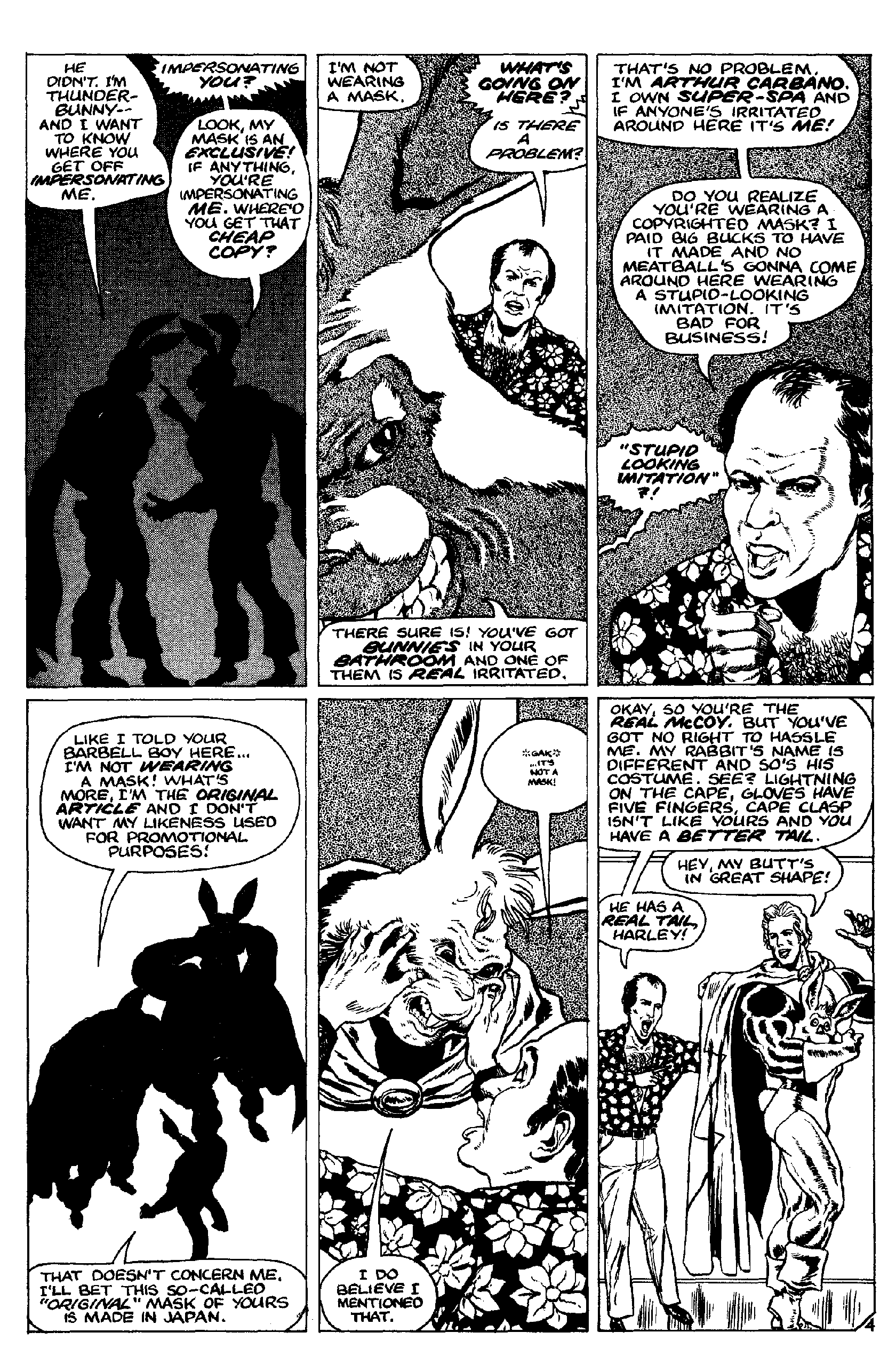 Read online Thunderbunny comic -  Issue #6 - 6