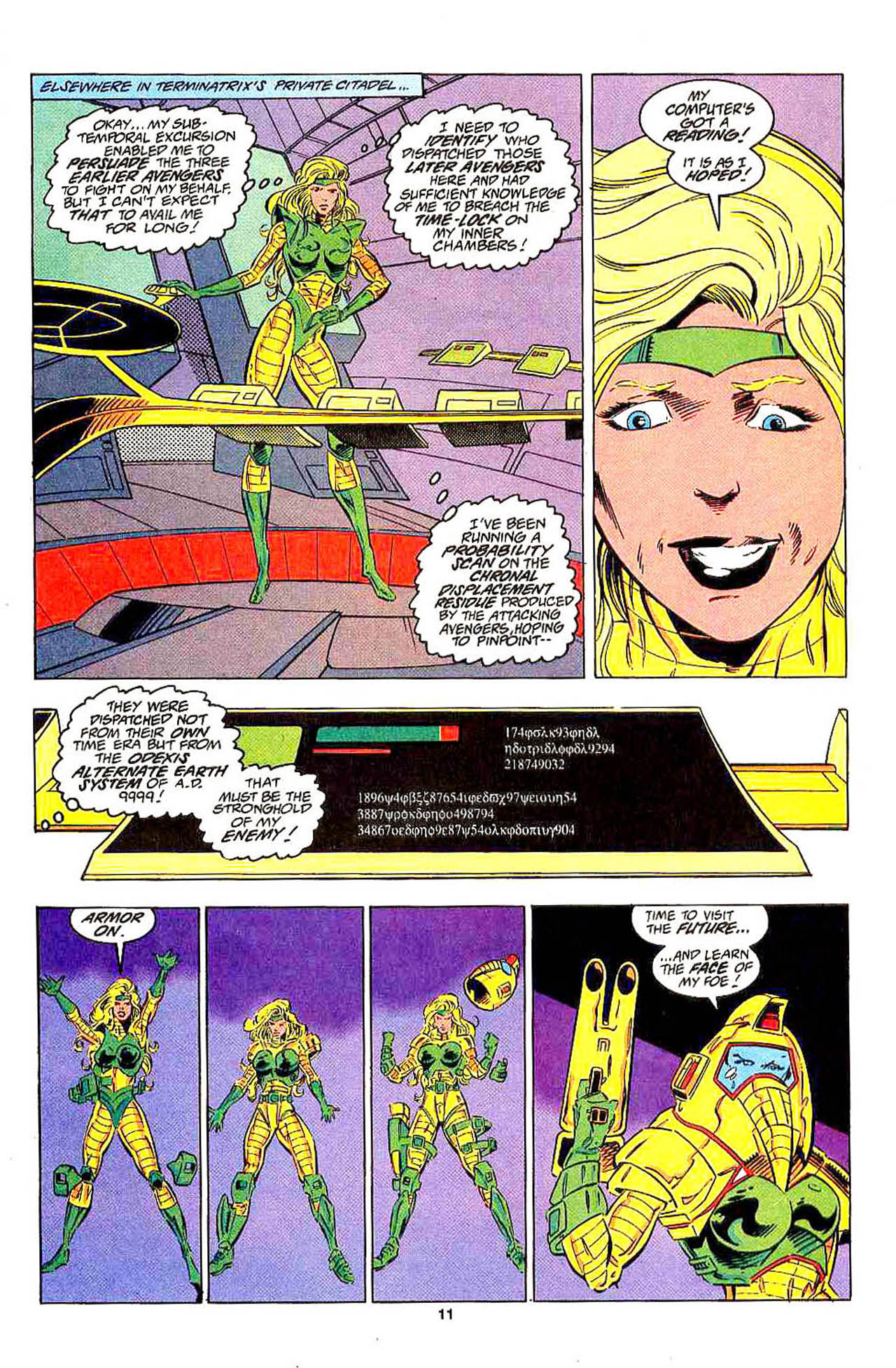 Read online Avengers: The Terminatrix Objective comic -  Issue #2 - 9