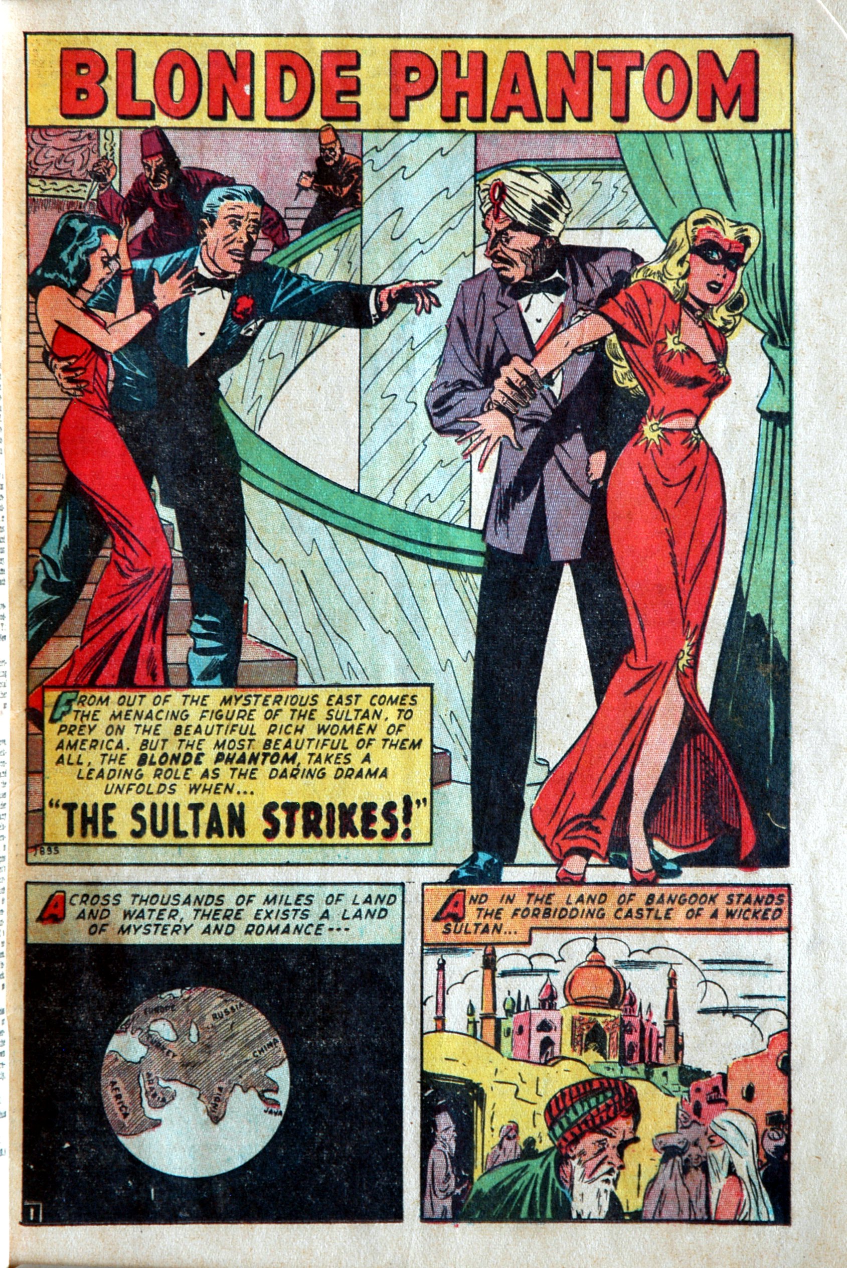 Read online Blonde Phantom Comics comic - Issue #16