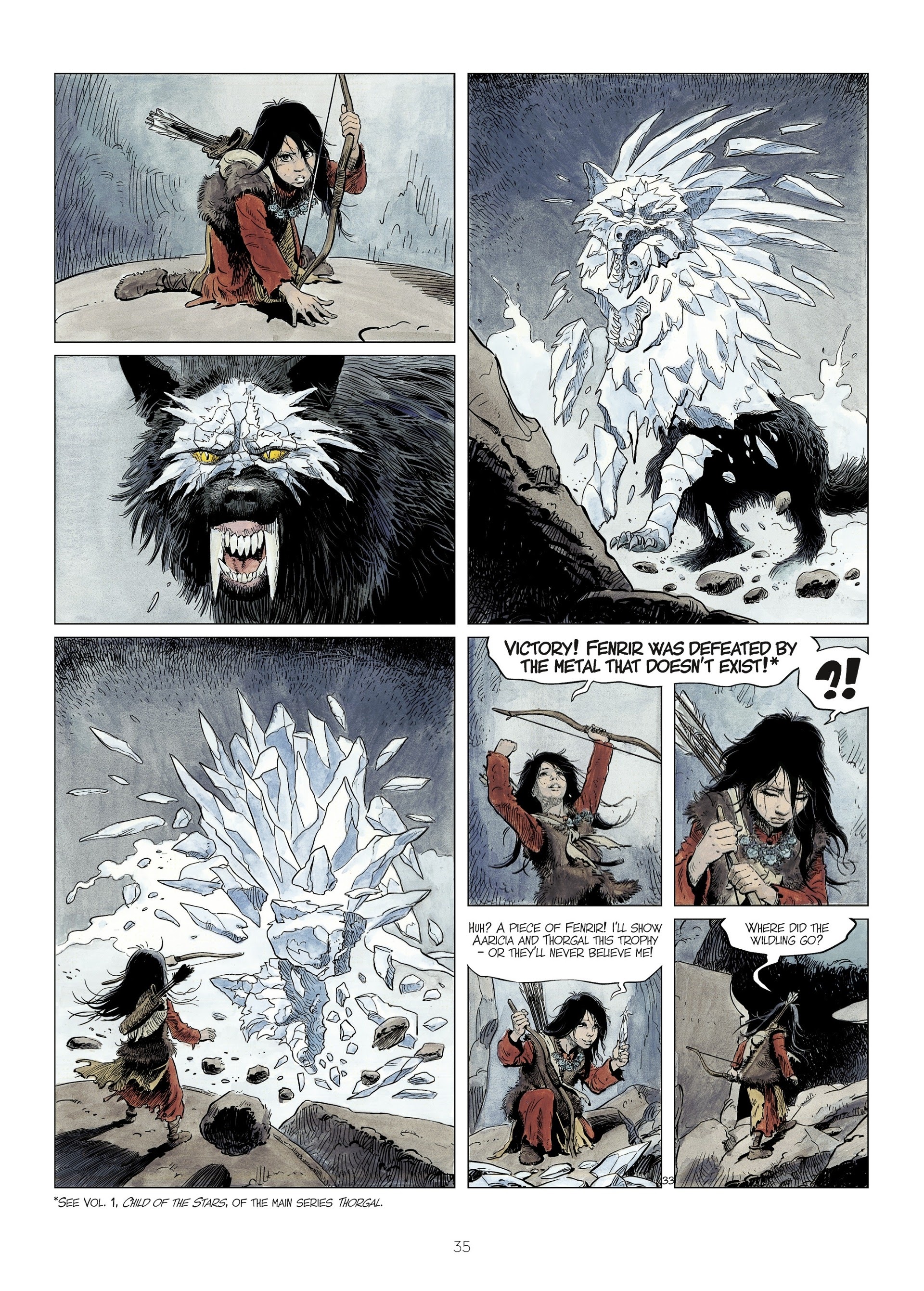Read online The World of Thorgal: Wolfcub comic -  Issue #3 - 37