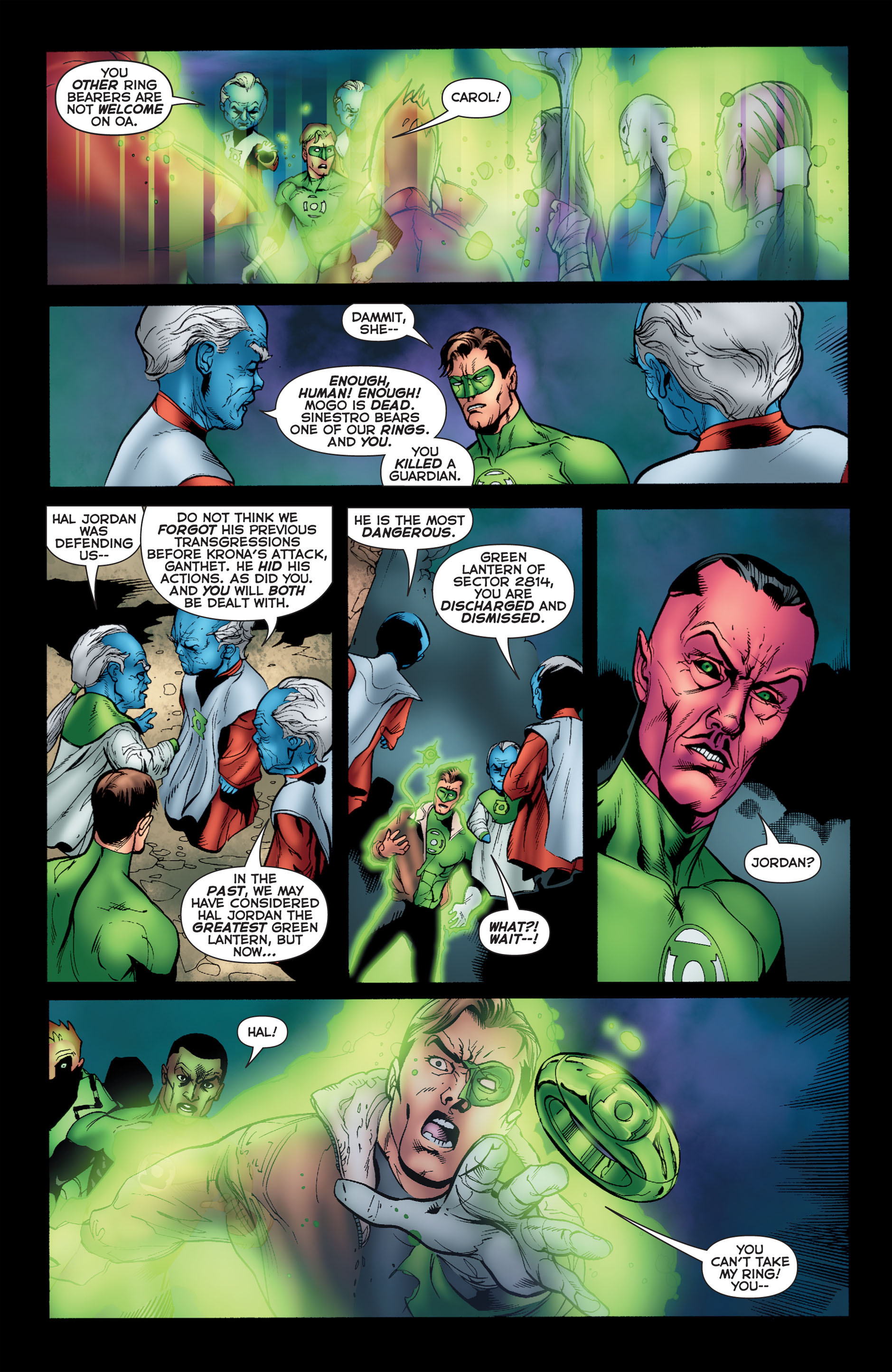 Read online Green Lantern: War of the Green Lanterns (2011) comic -  Issue # TPB - 232