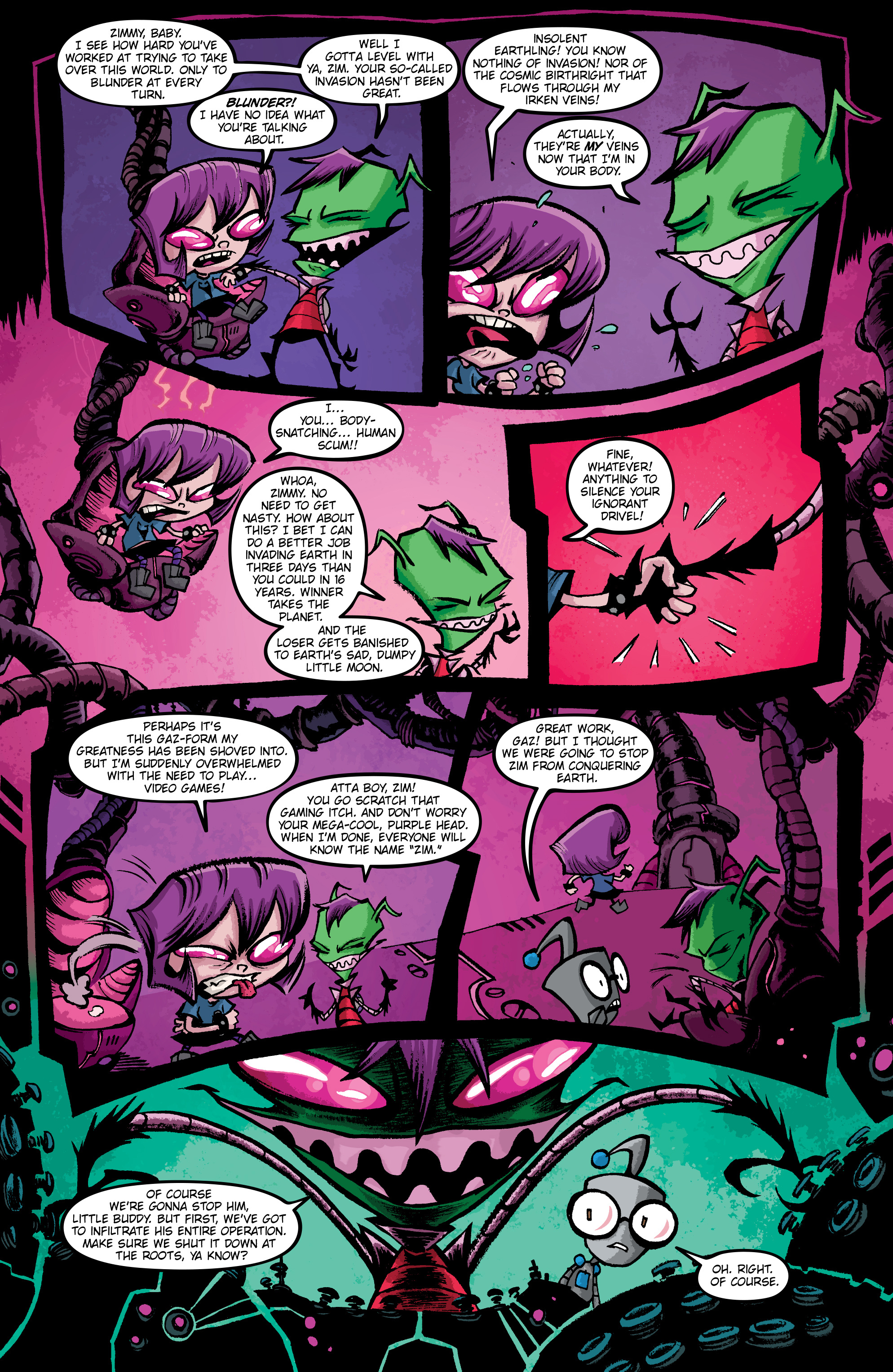 Read online Invader Zim comic -  Issue # _TPB 5 - 112