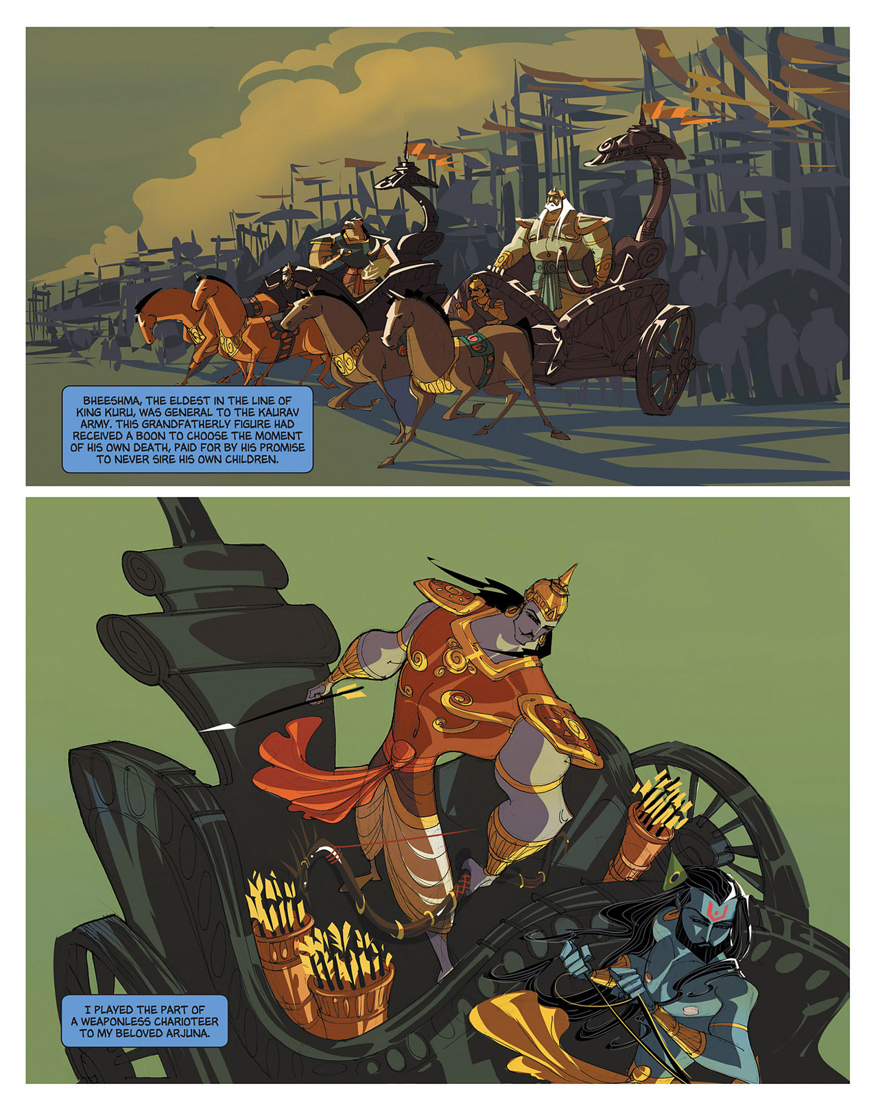 Read online Krishna: A Journey Within comic -  Issue # TPB (Part 2) - 21