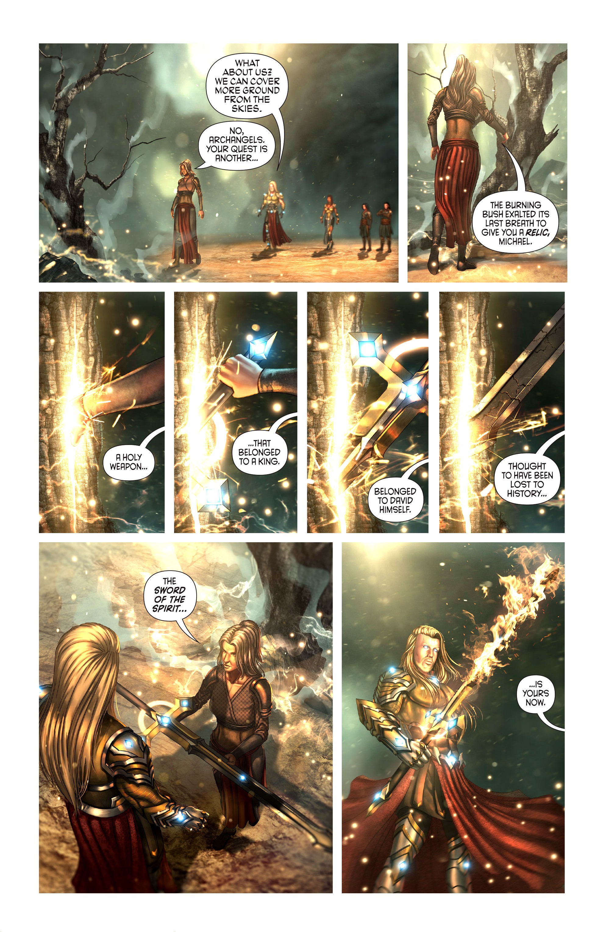 Read online Knights of the Golden Sun comic -  Issue #5 - 19