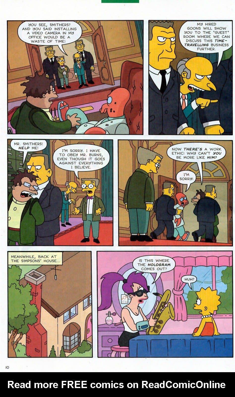 Read online Futurama Comics comic -  Issue #9c - 13