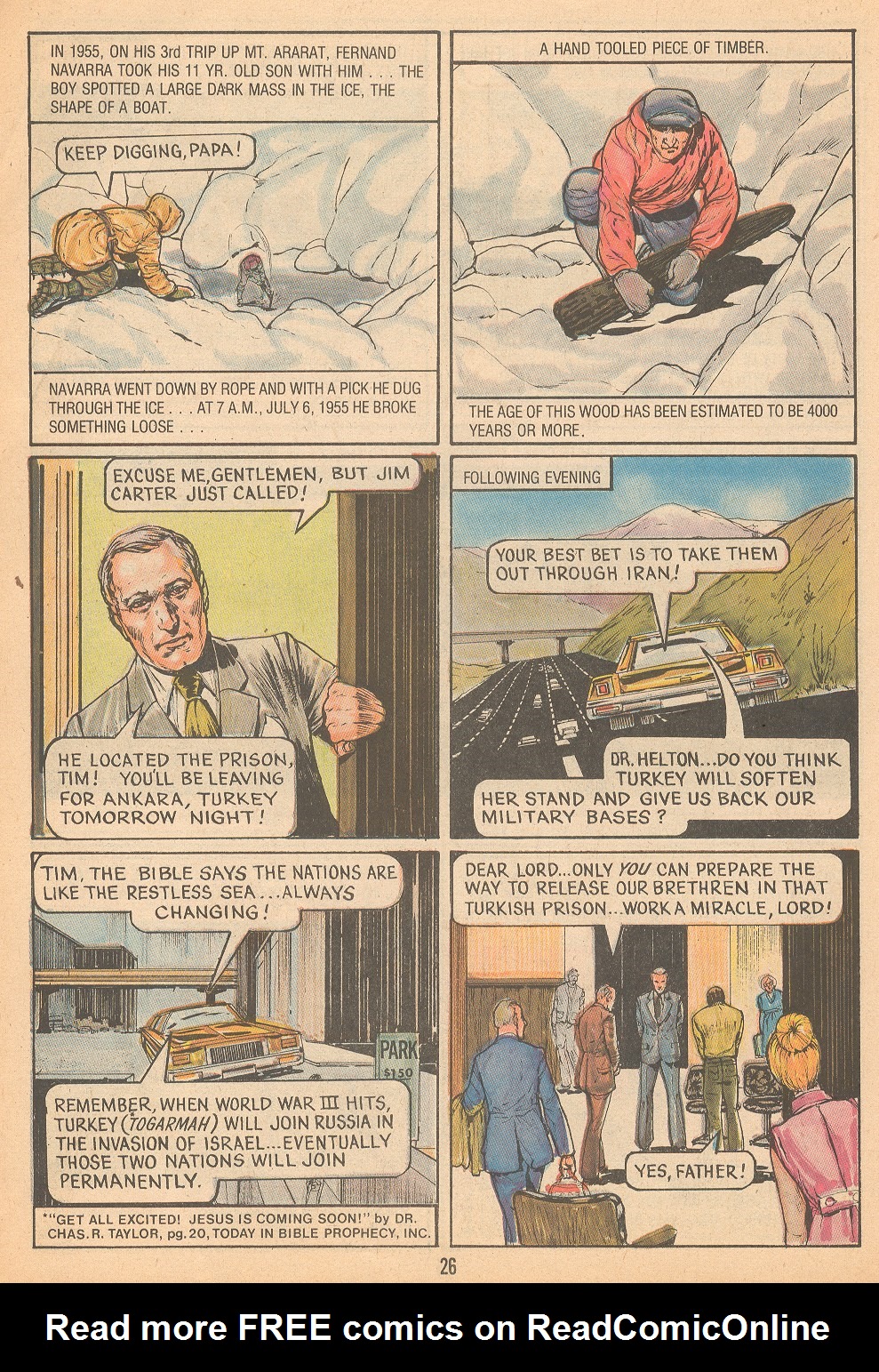 Read online The Crusaders (1974) comic -  Issue #7 - 28