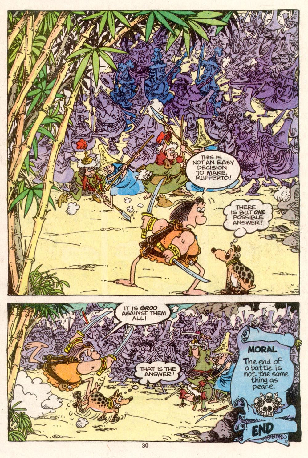 Read online Sergio Aragonés Groo the Wanderer comic -  Issue #79 - 24