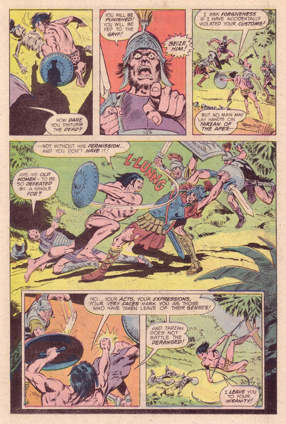 Read online Tarzan (1972) comic -  Issue #255 - 9