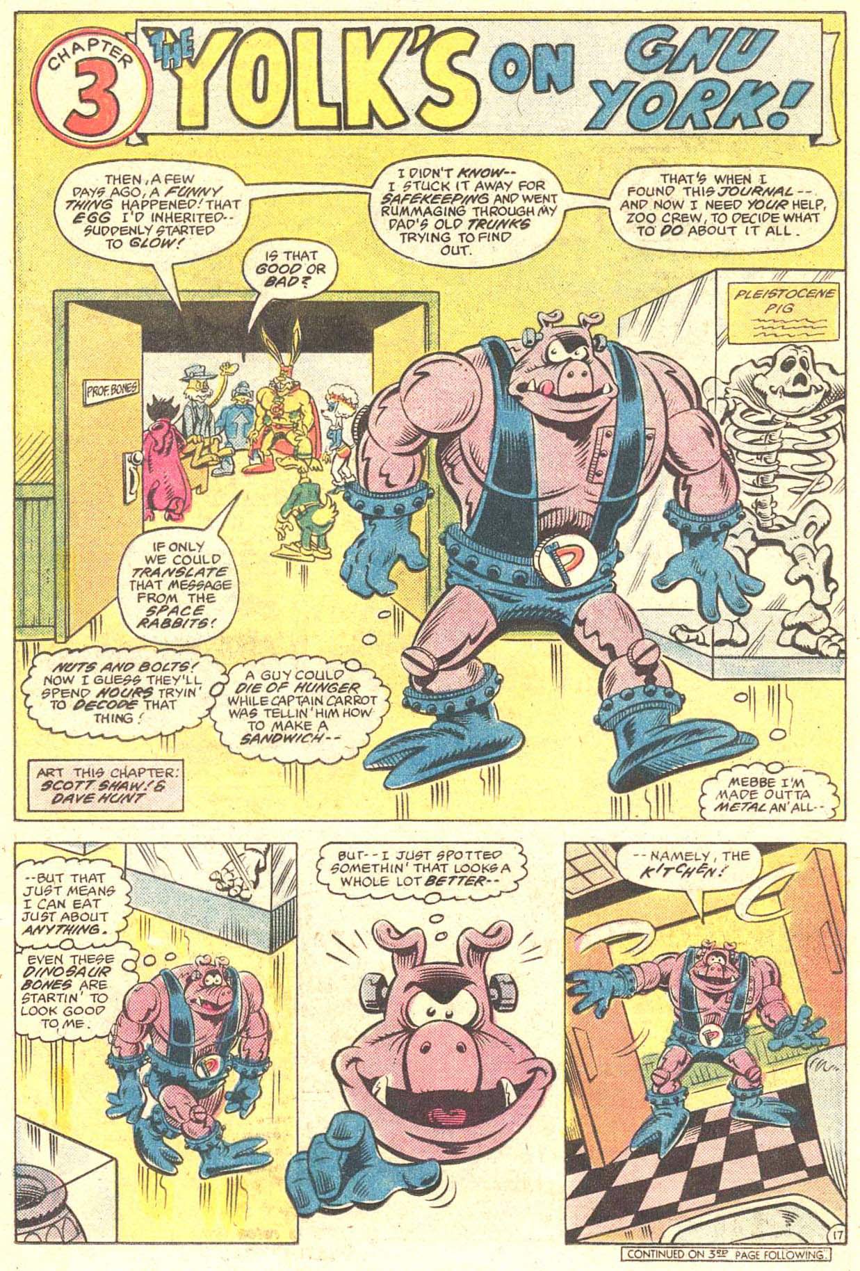 Read online Captain Carrot and His Amazing Zoo Crew! comic -  Issue #5 - 18