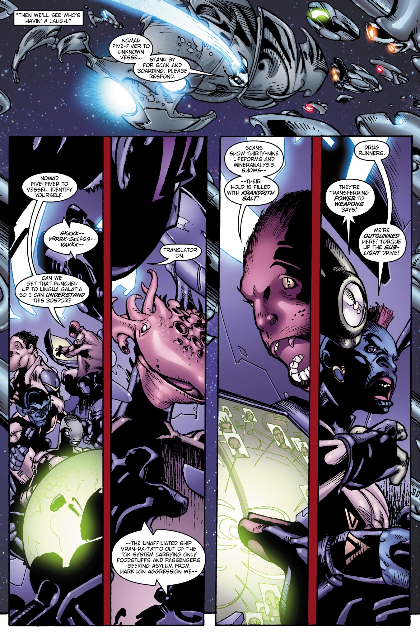 Read online Alien Legion: Uncivil War comic -  Issue # TPB - 28