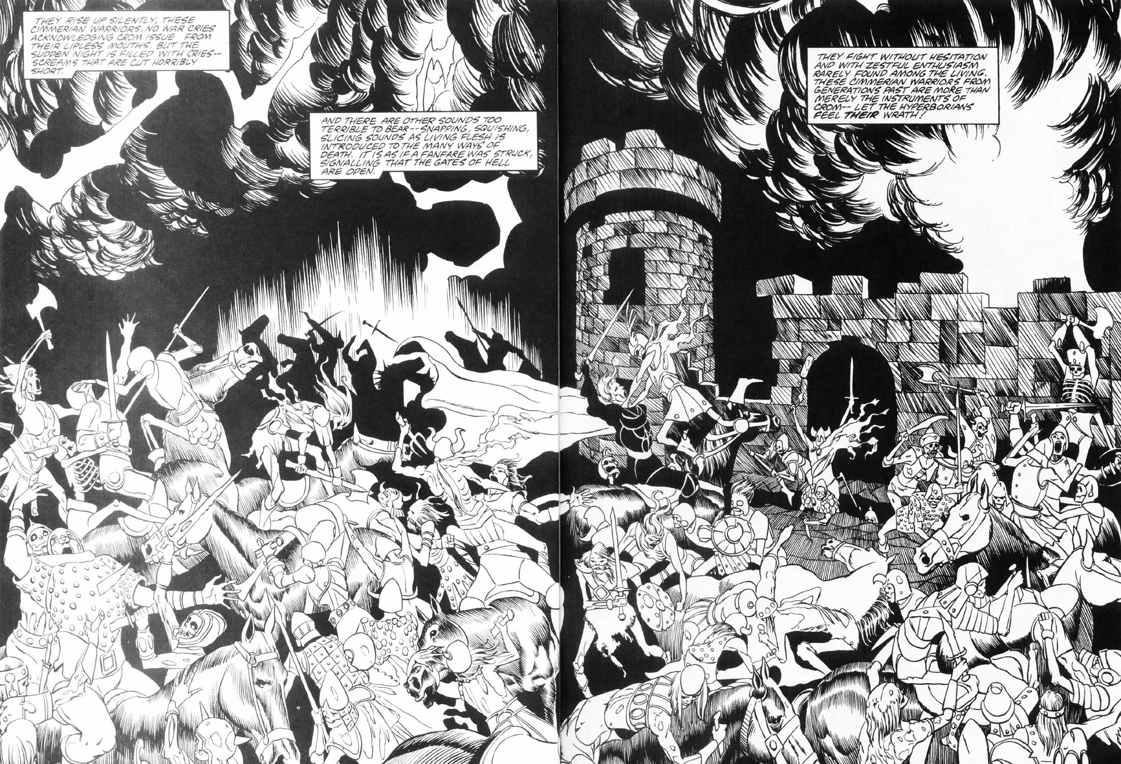 Read online The Savage Sword Of Conan comic -  Issue #157 - 51