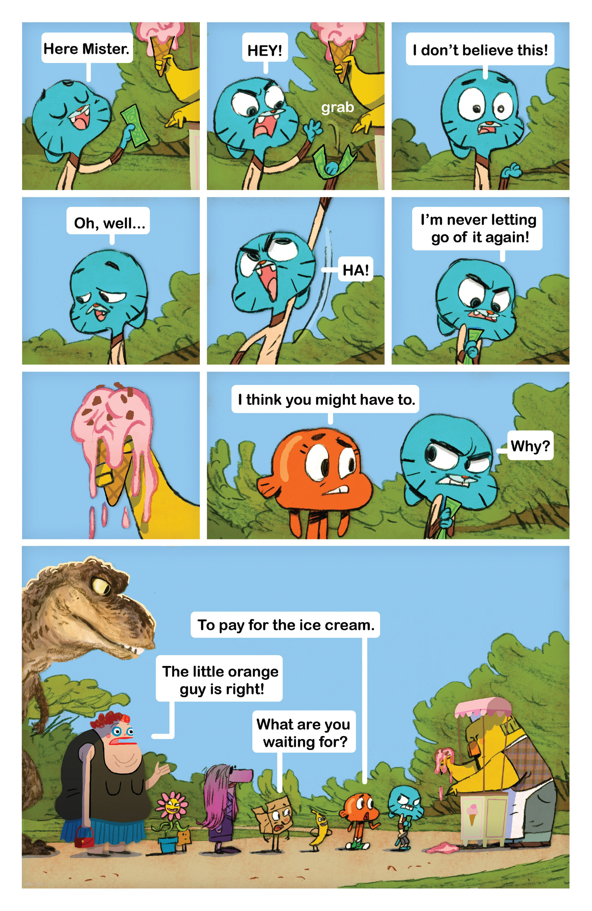 Read online The Amazing World of Gumball comic -  Issue #5 - 20