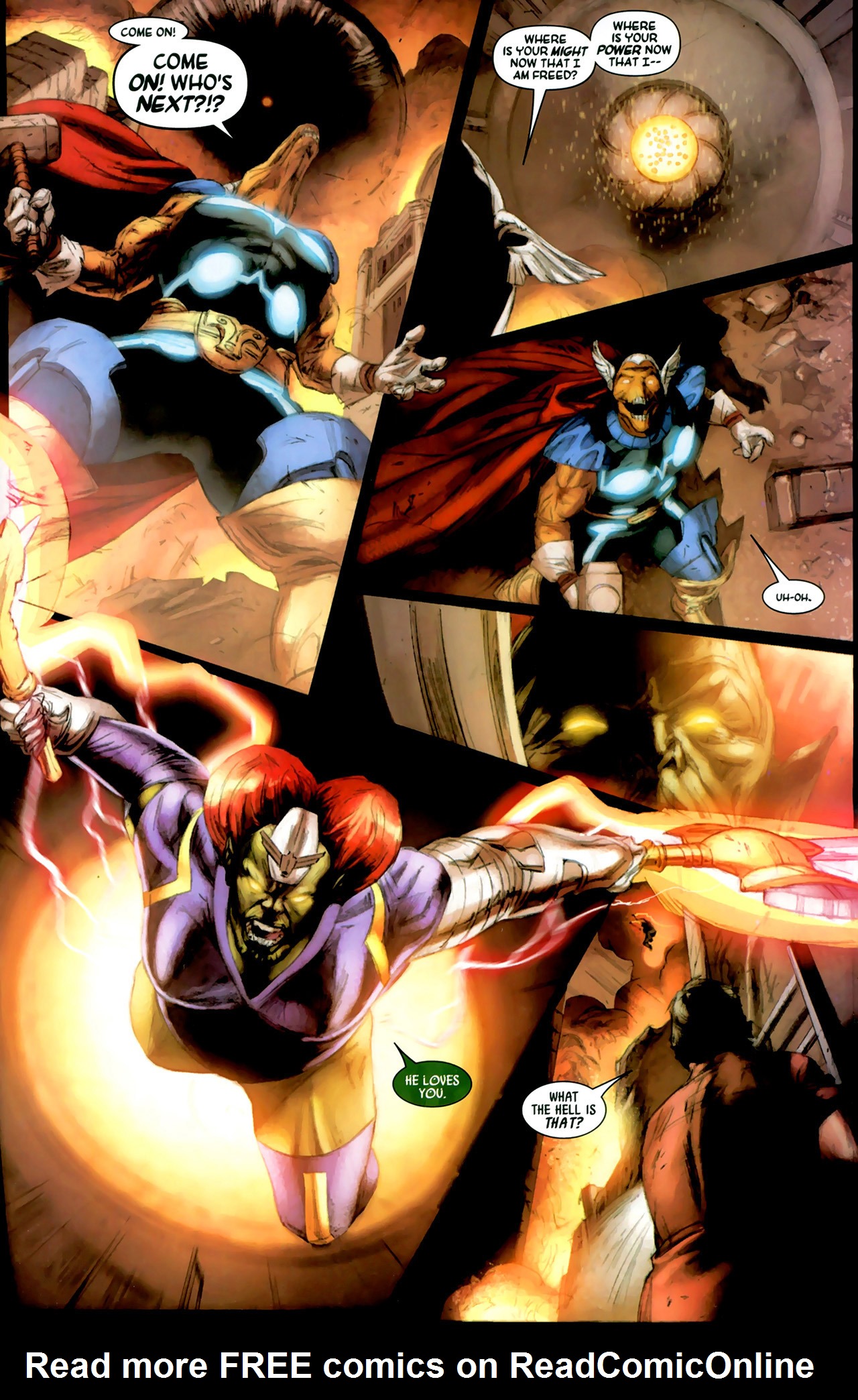 Read online Secret Invasion: Thor comic -  Issue #2 - 11