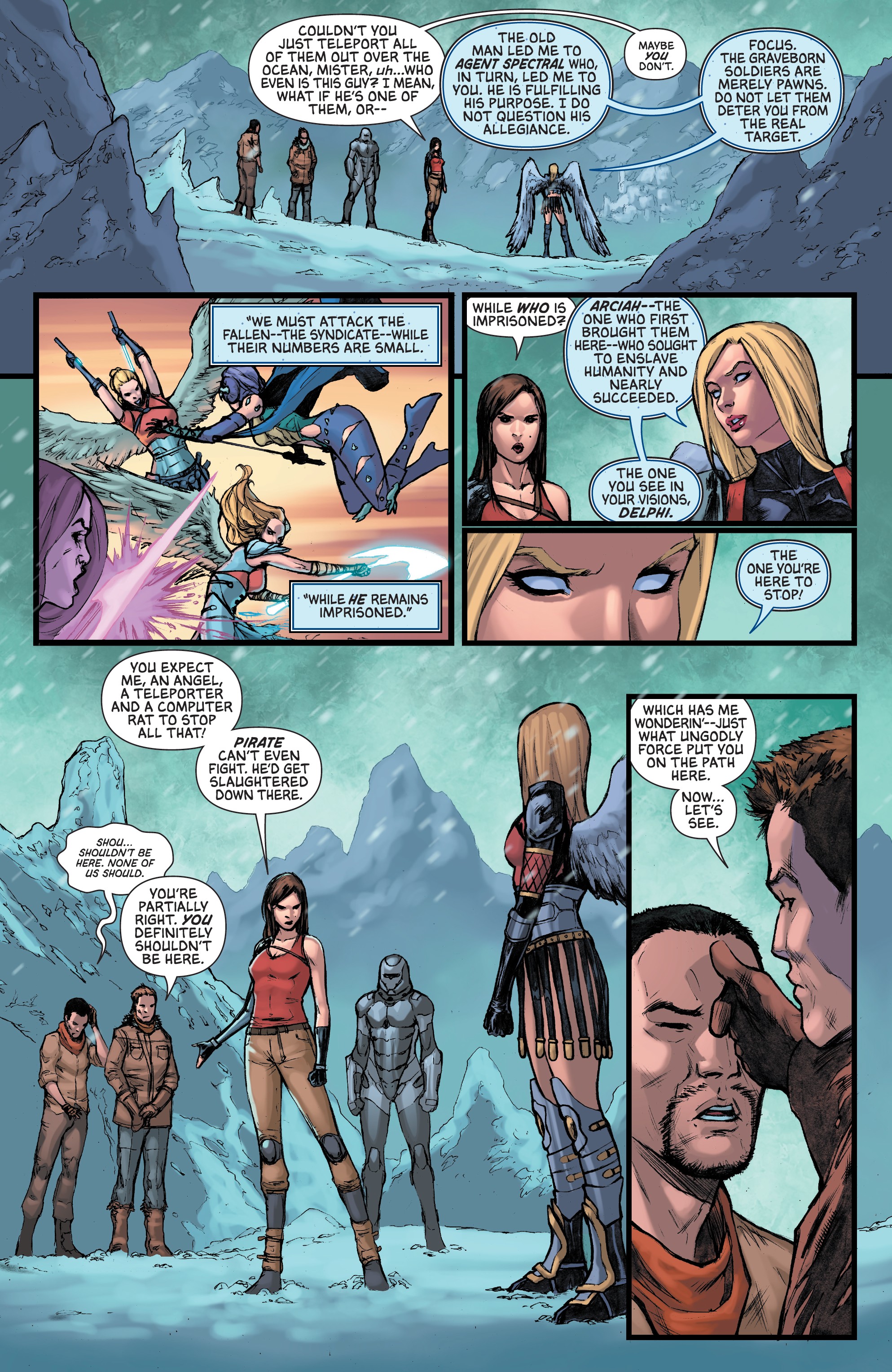 Read online Dissension: War Eternal comic -  Issue #5 - 5