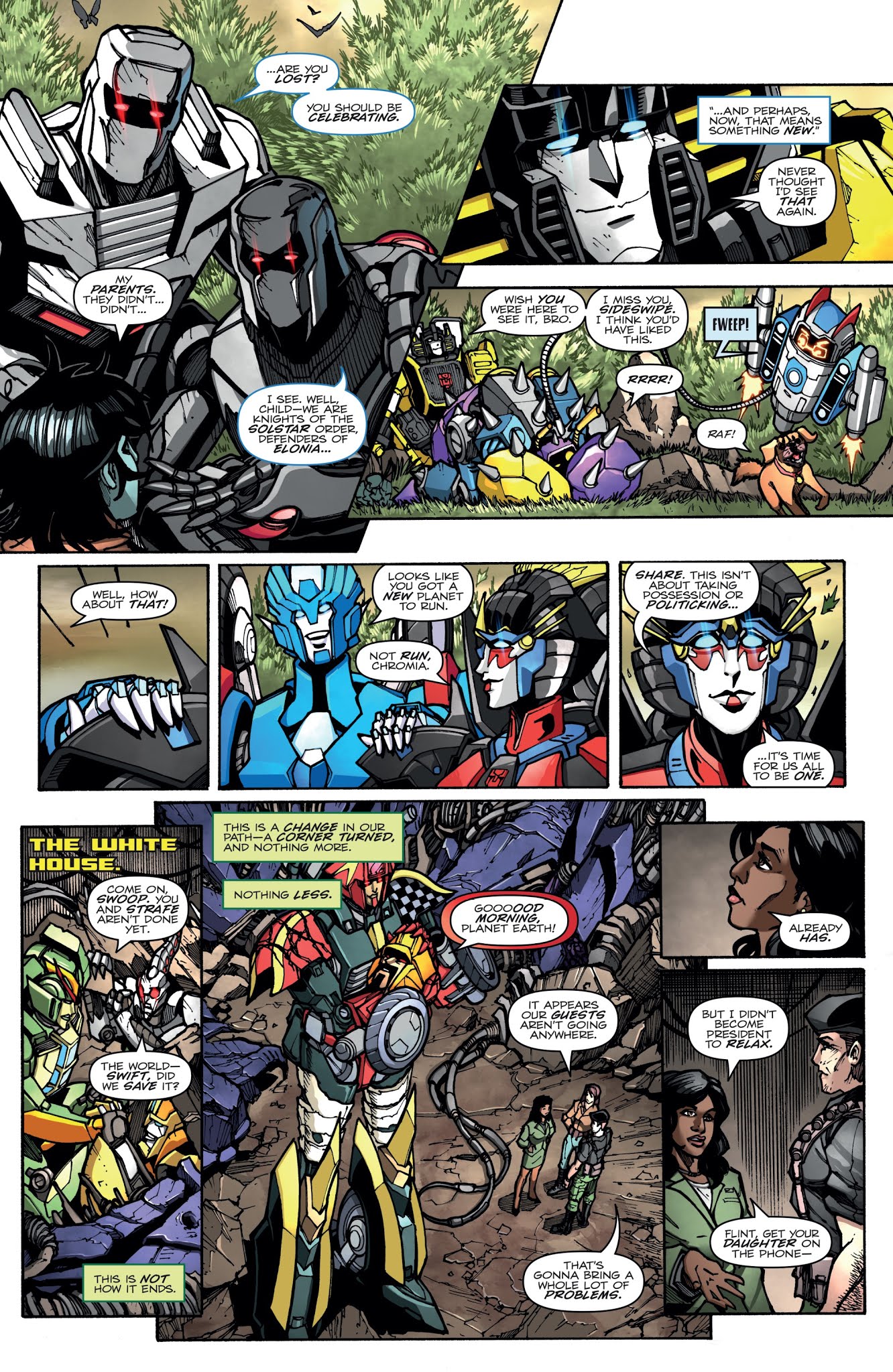 Read online Transformers: Unicron comic -  Issue #6 - 38