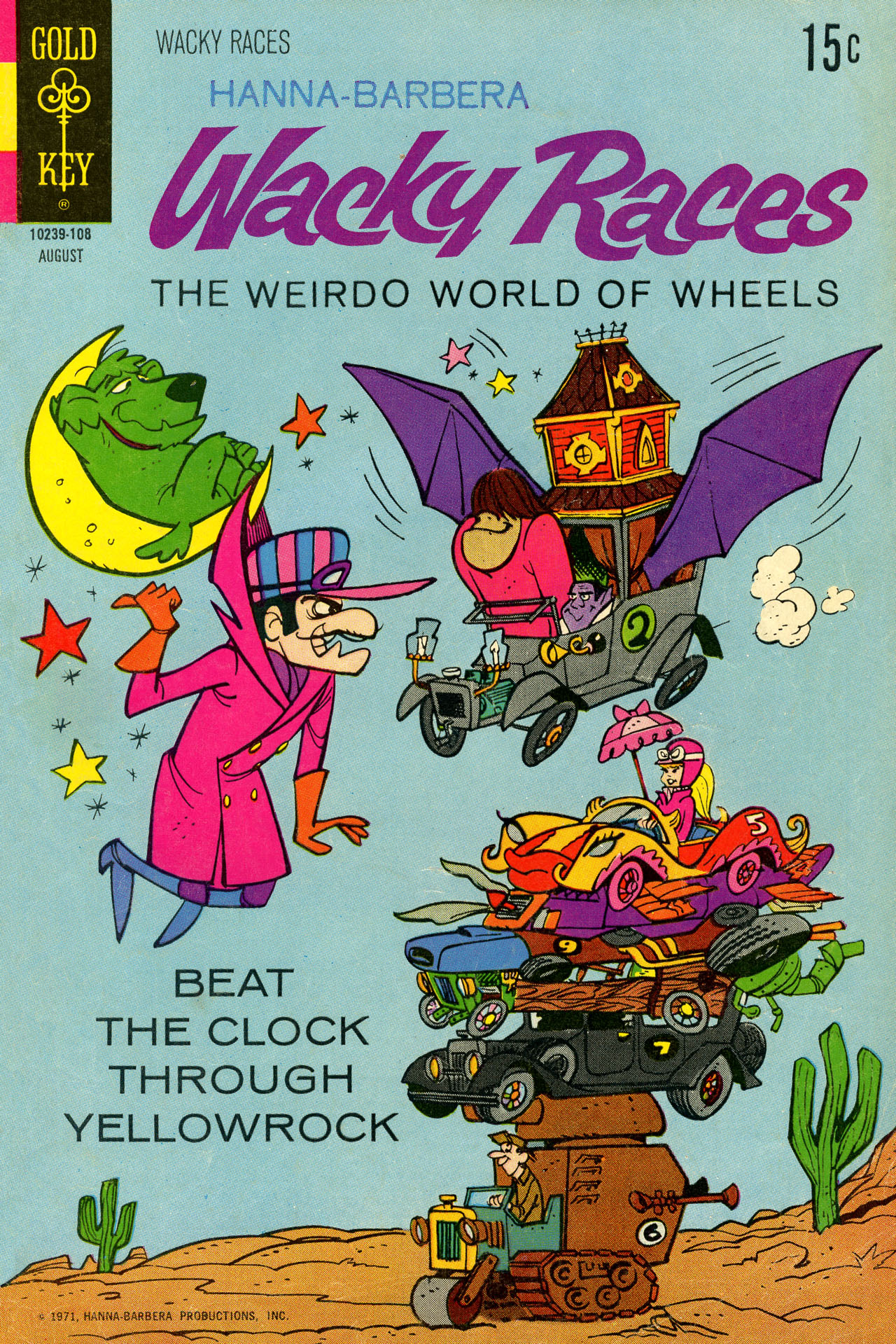 Read online Hanna-Barbera Wacky Races comic -  Issue #4 - 1