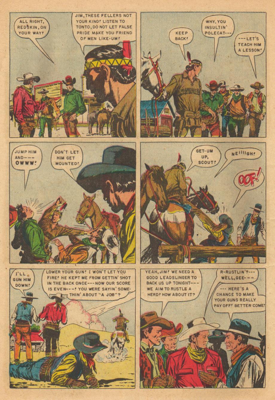 Read online Lone Ranger's Companion Tonto comic -  Issue #12 - 6
