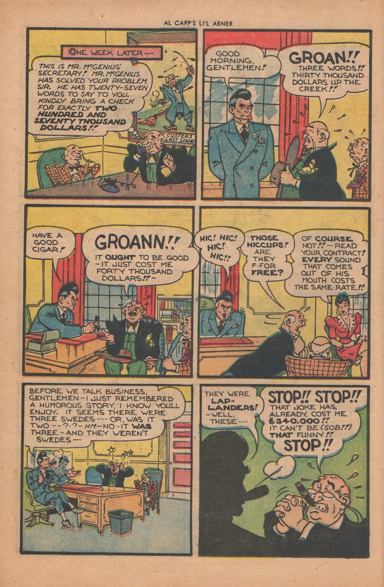 Read online Li'l Abner Comics comic -  Issue #81 - 14