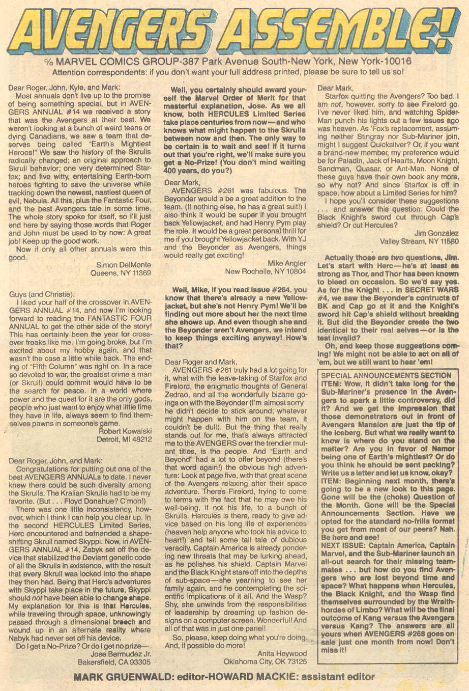 Read online The Avengers (1963) comic -  Issue #267 - 25