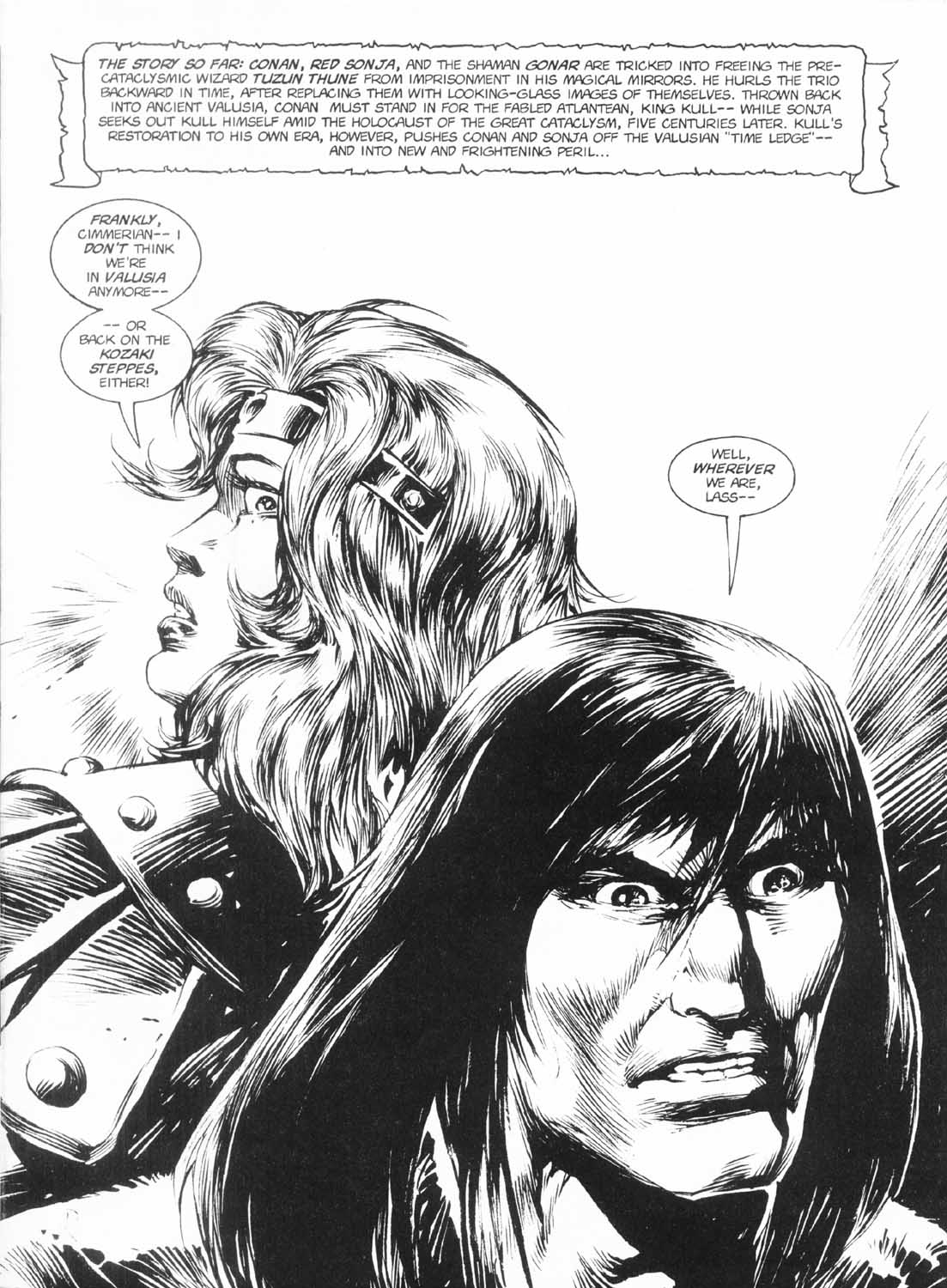 Read online The Savage Sword Of Conan comic -  Issue #229 - 4
