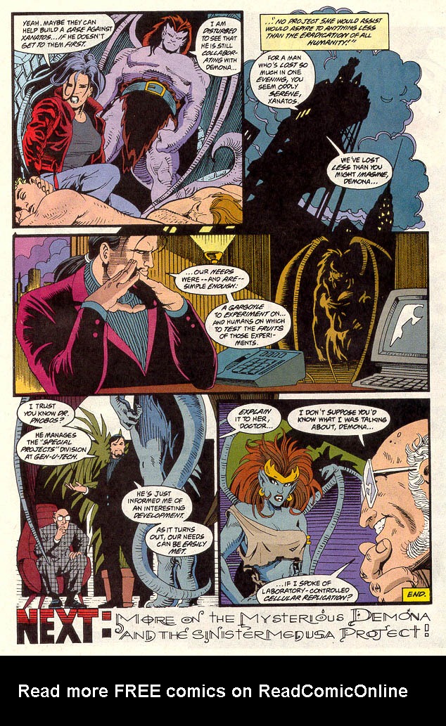 Read online Gargoyles (1995) comic -  Issue #1 - Fiends In High Places - 22