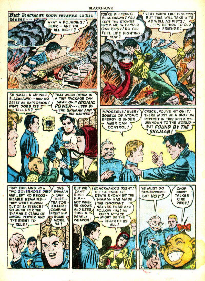 Read online Blackhawk (1957) comic -  Issue #17 - 21