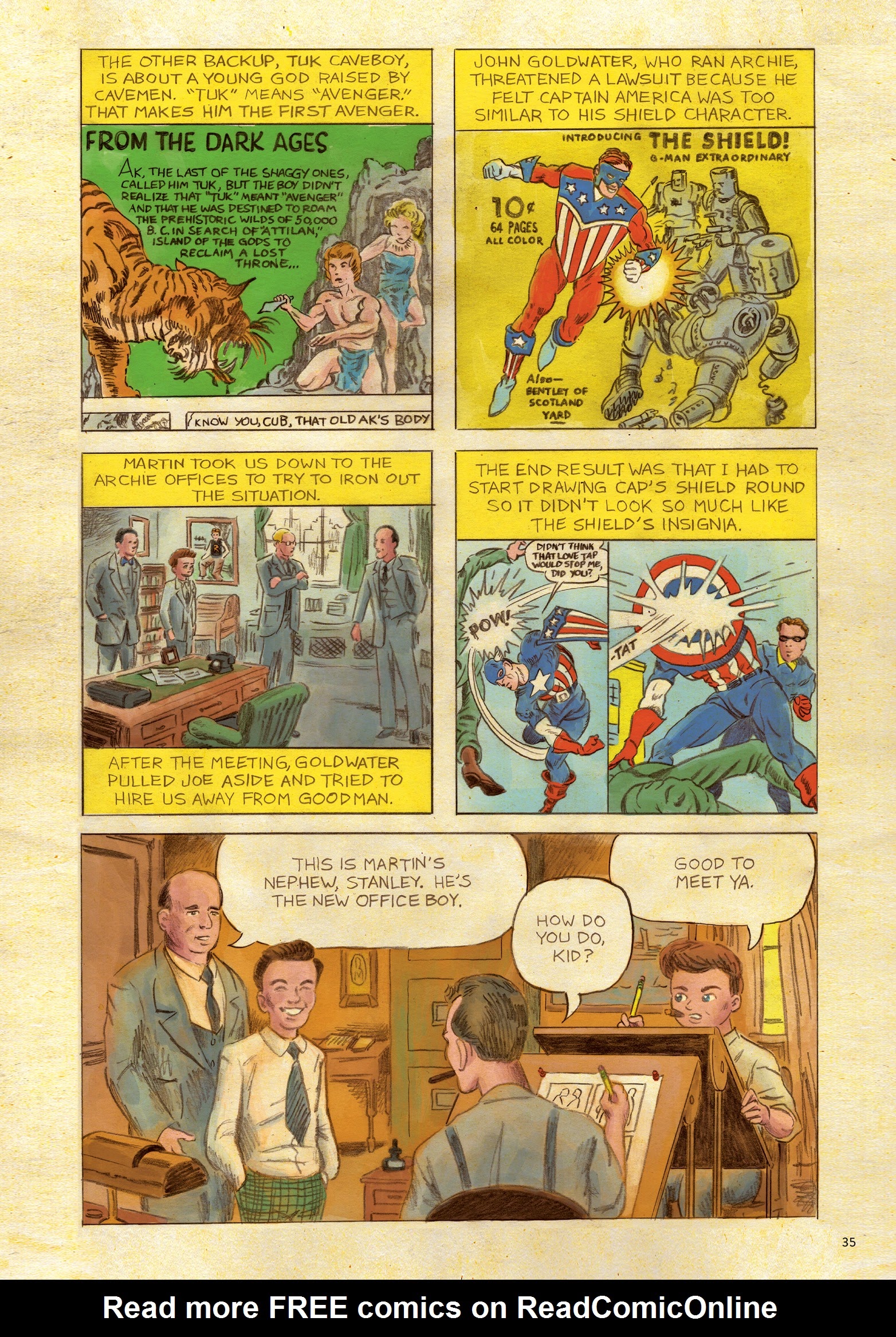 Read online Jack Kirby: The Epic Life of the King of Comics comic -  Issue # TPB (Part 1) - 42