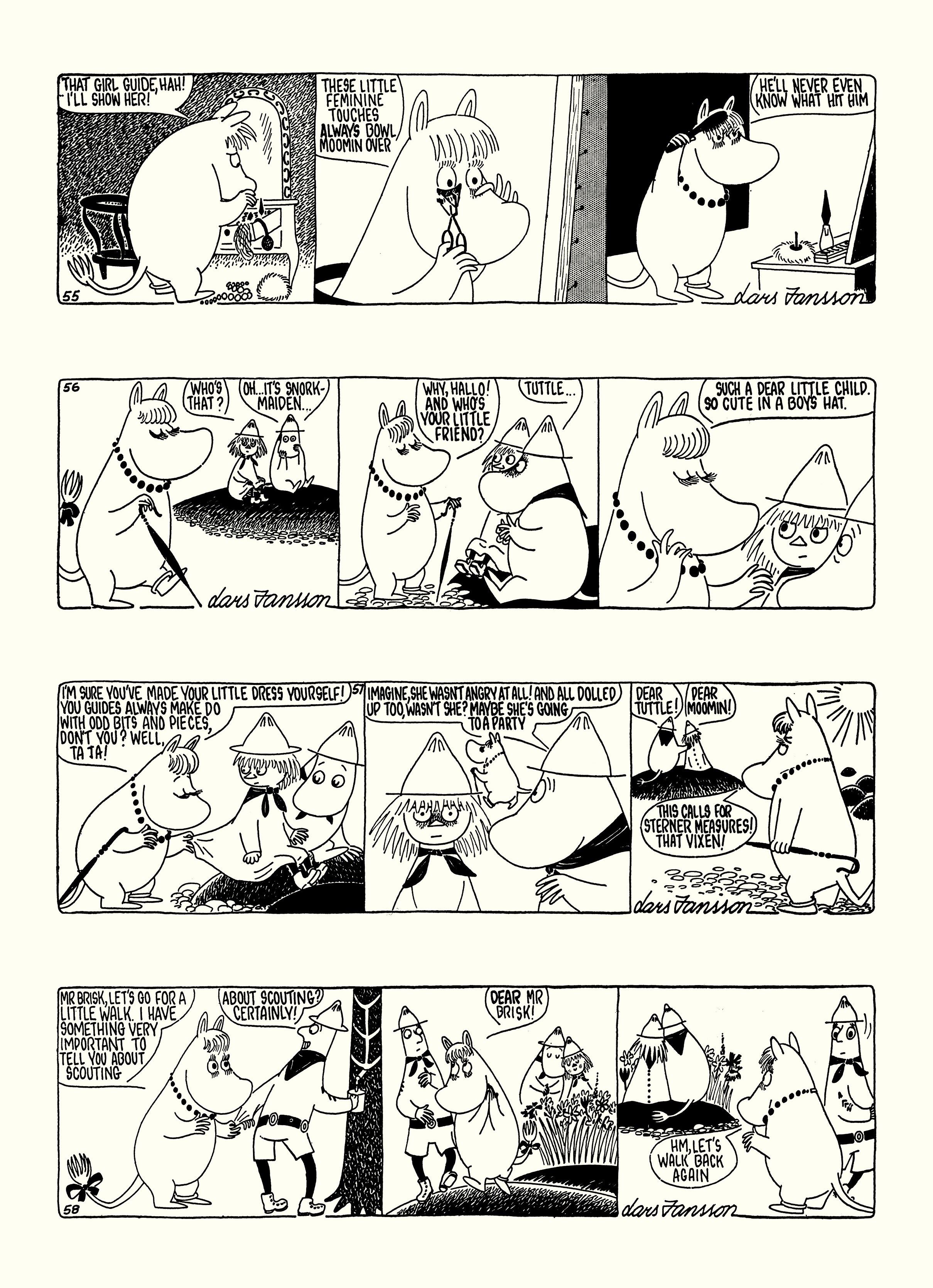 Read online Moomin: The Complete Lars Jansson Comic Strip comic -  Issue # TPB 7 - 41