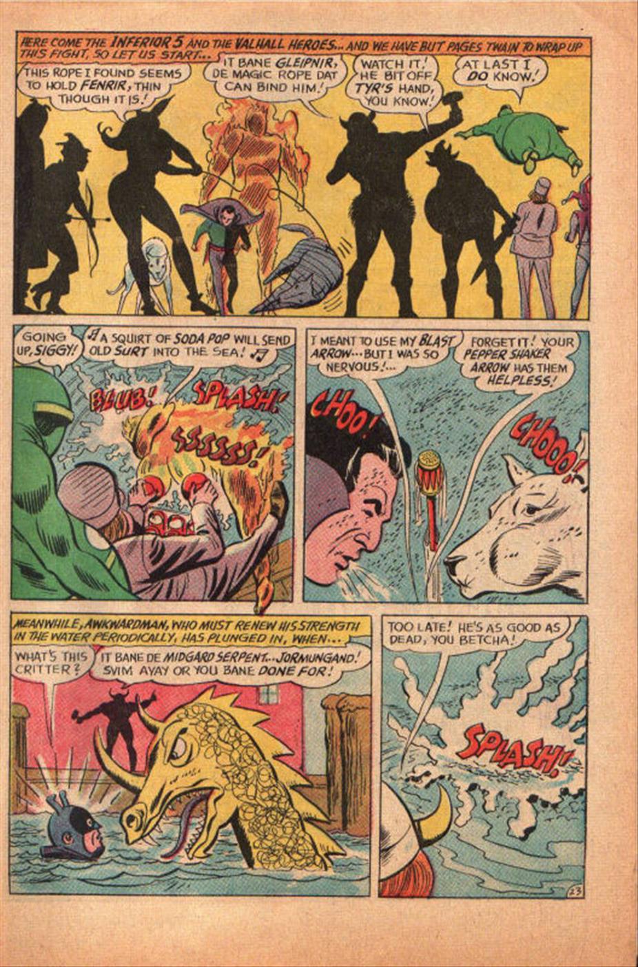 Read online The Inferior Five comic -  Issue #4 - 31