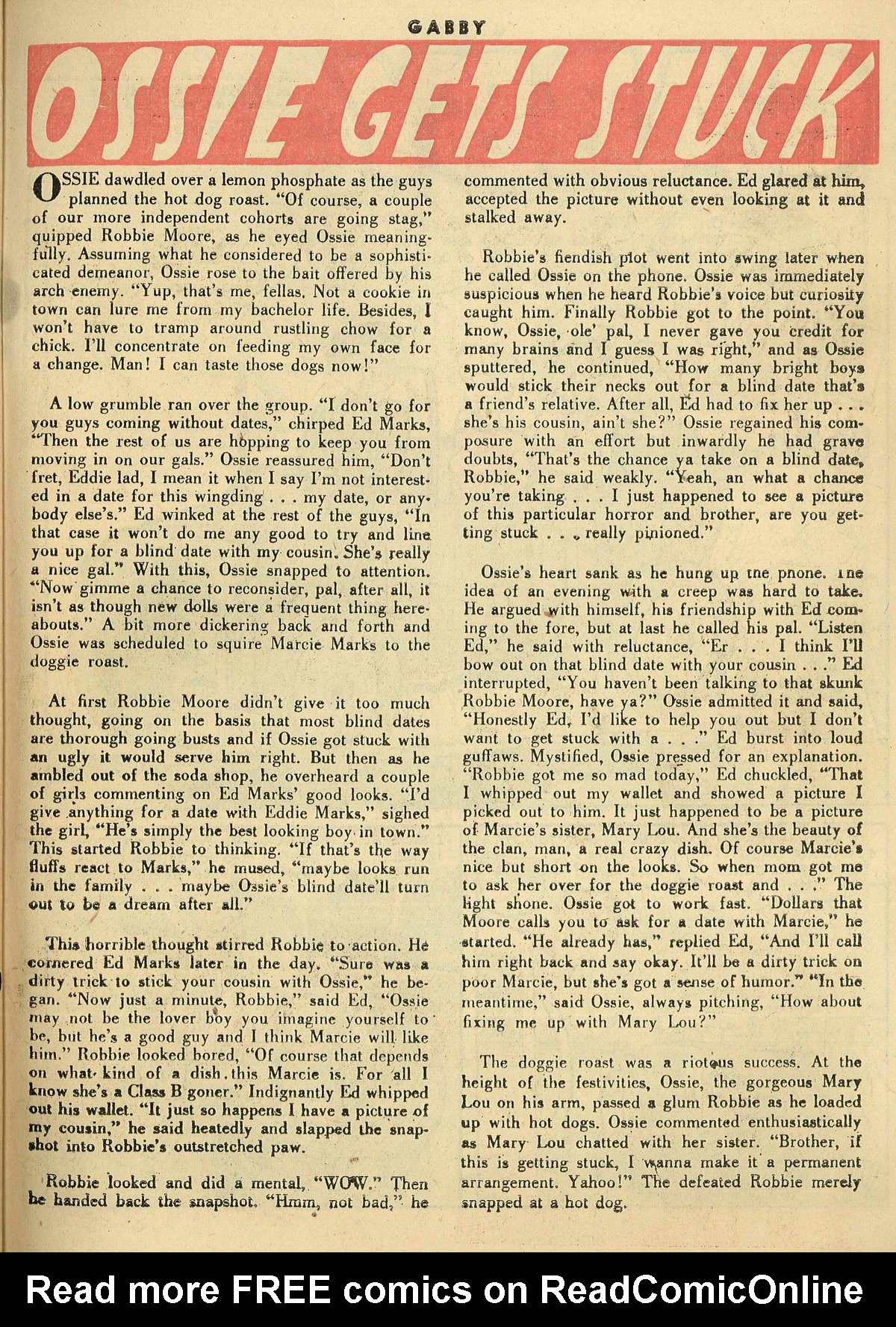 Read online Gabby comic -  Issue #5 - 27