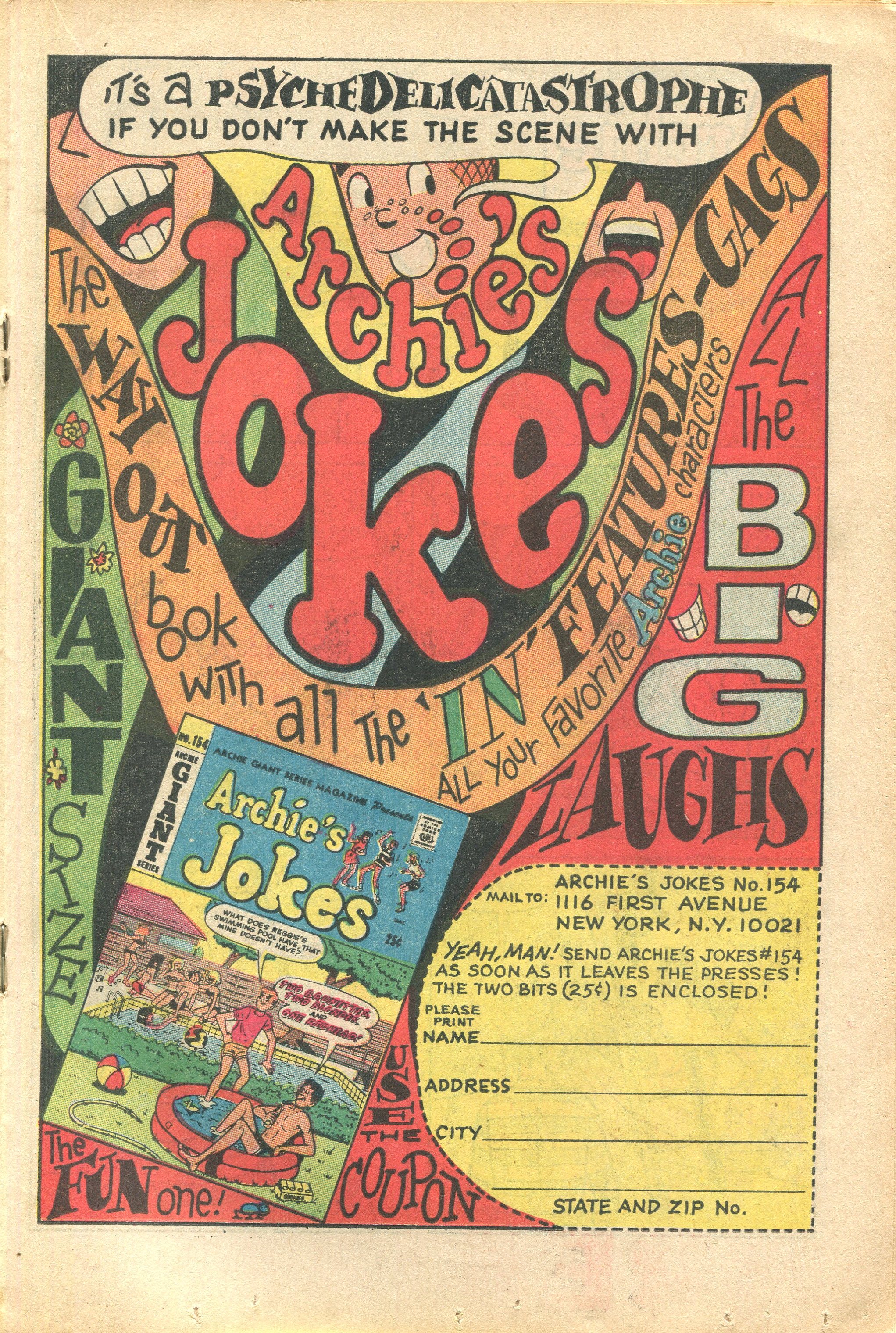 Read online Archie's Joke Book Magazine comic -  Issue #126 - 19